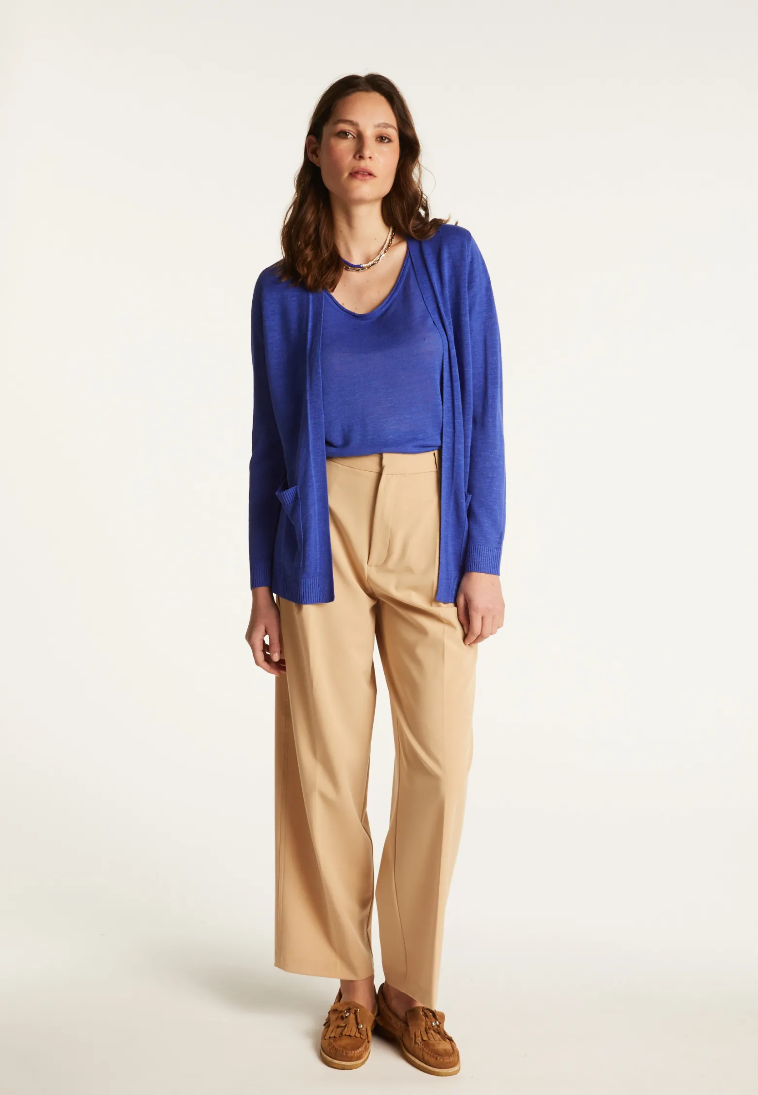 Montagut Flamed linen vest - Naelle