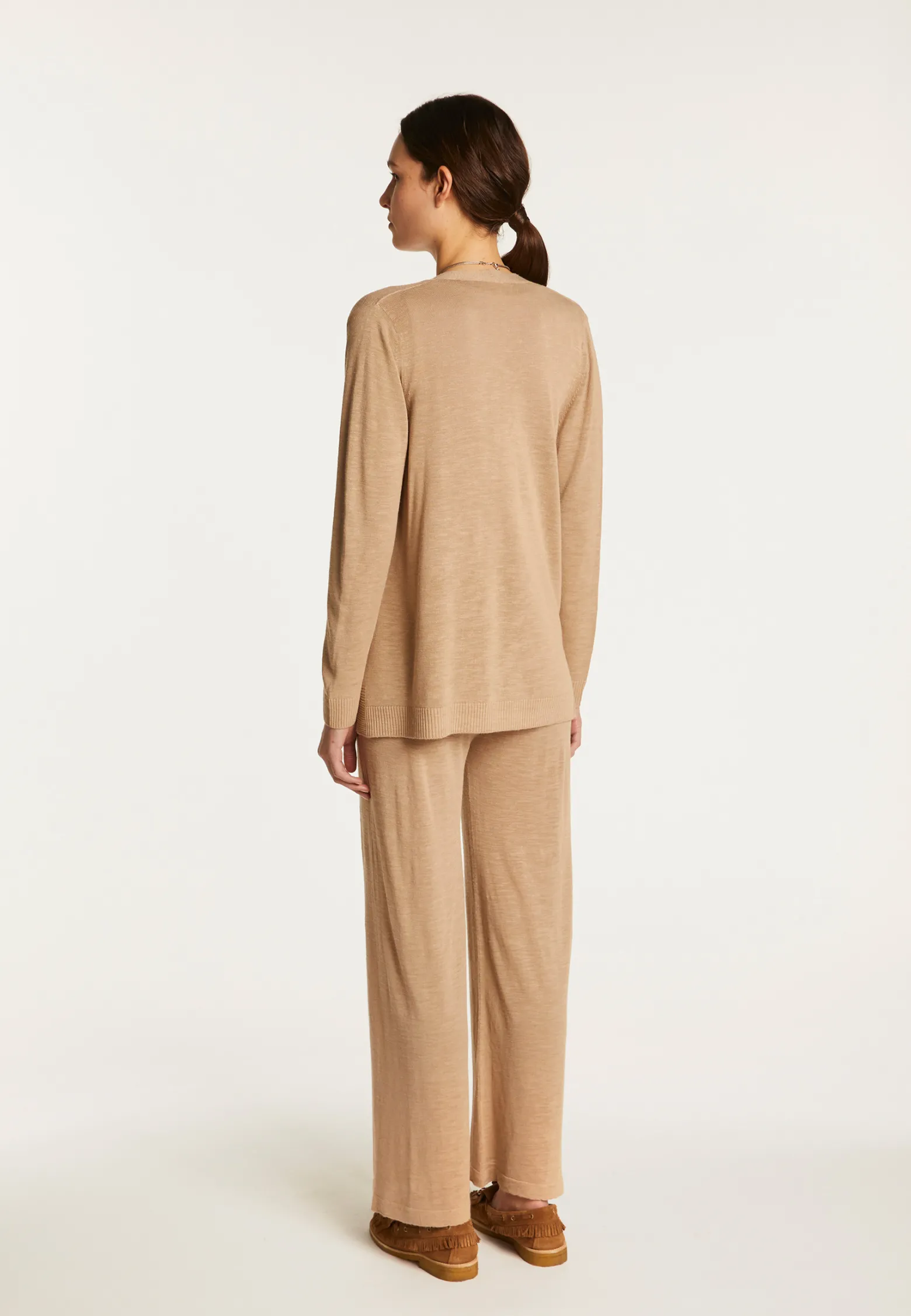 Montagut Flamed linen vest - Naelle