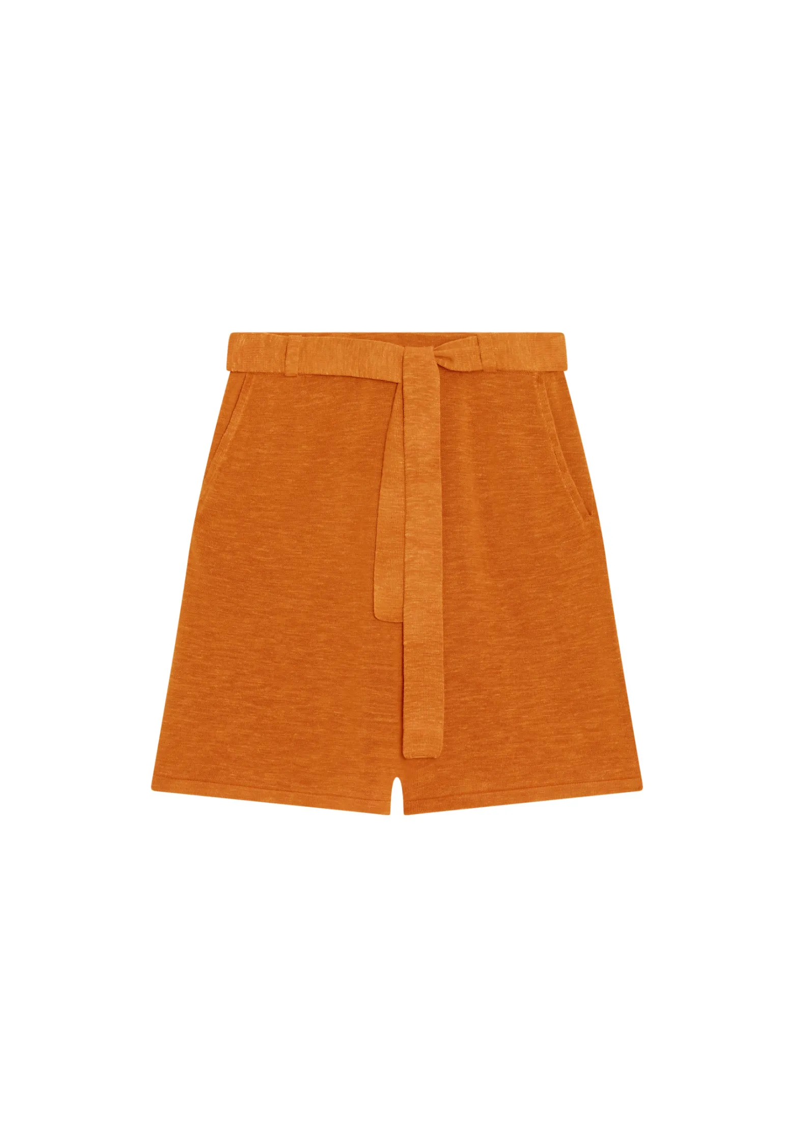 Montagut Fluid shorts in flamed linen - Maceo