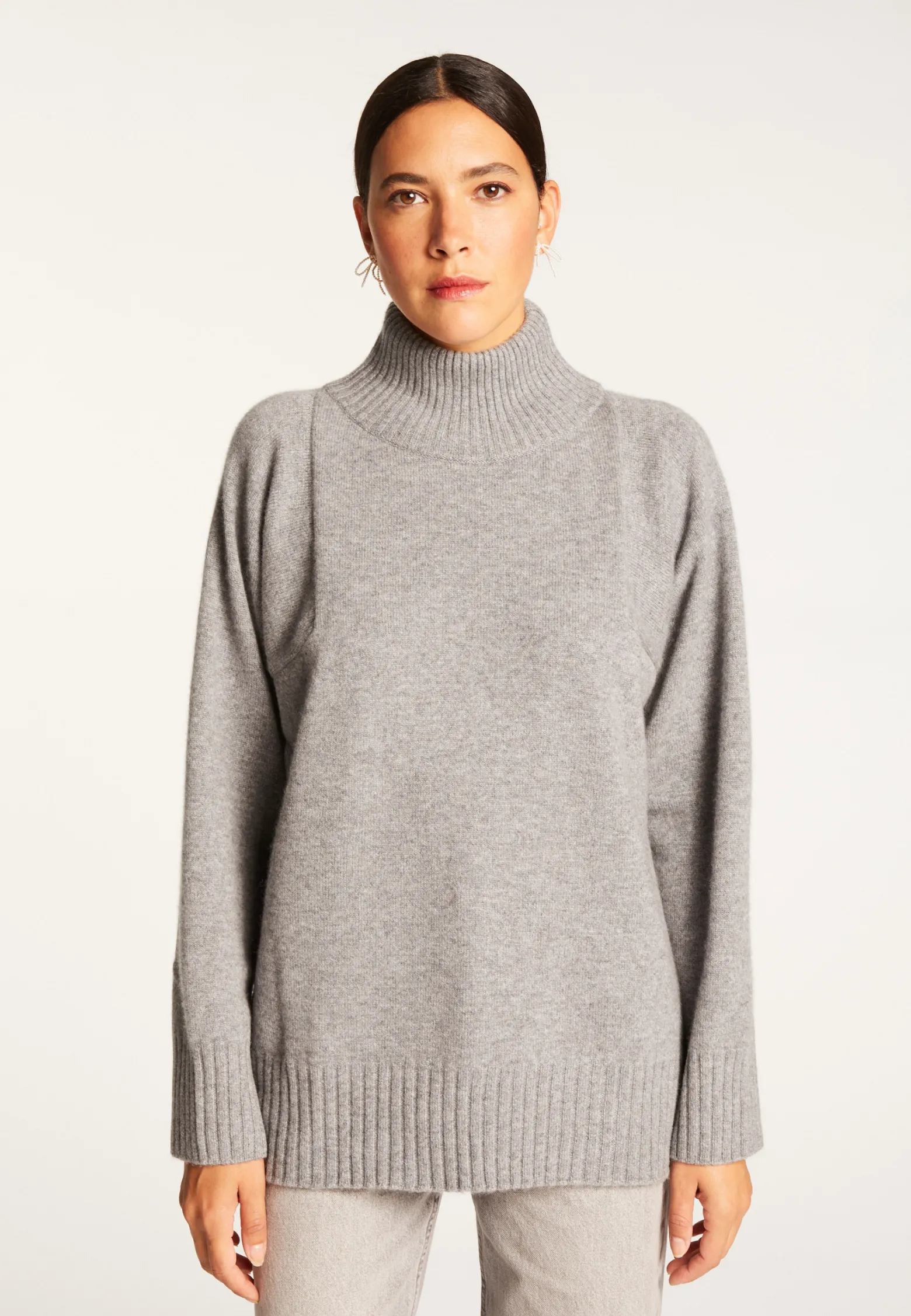Montagut High neck cashmere sweater - Roxane