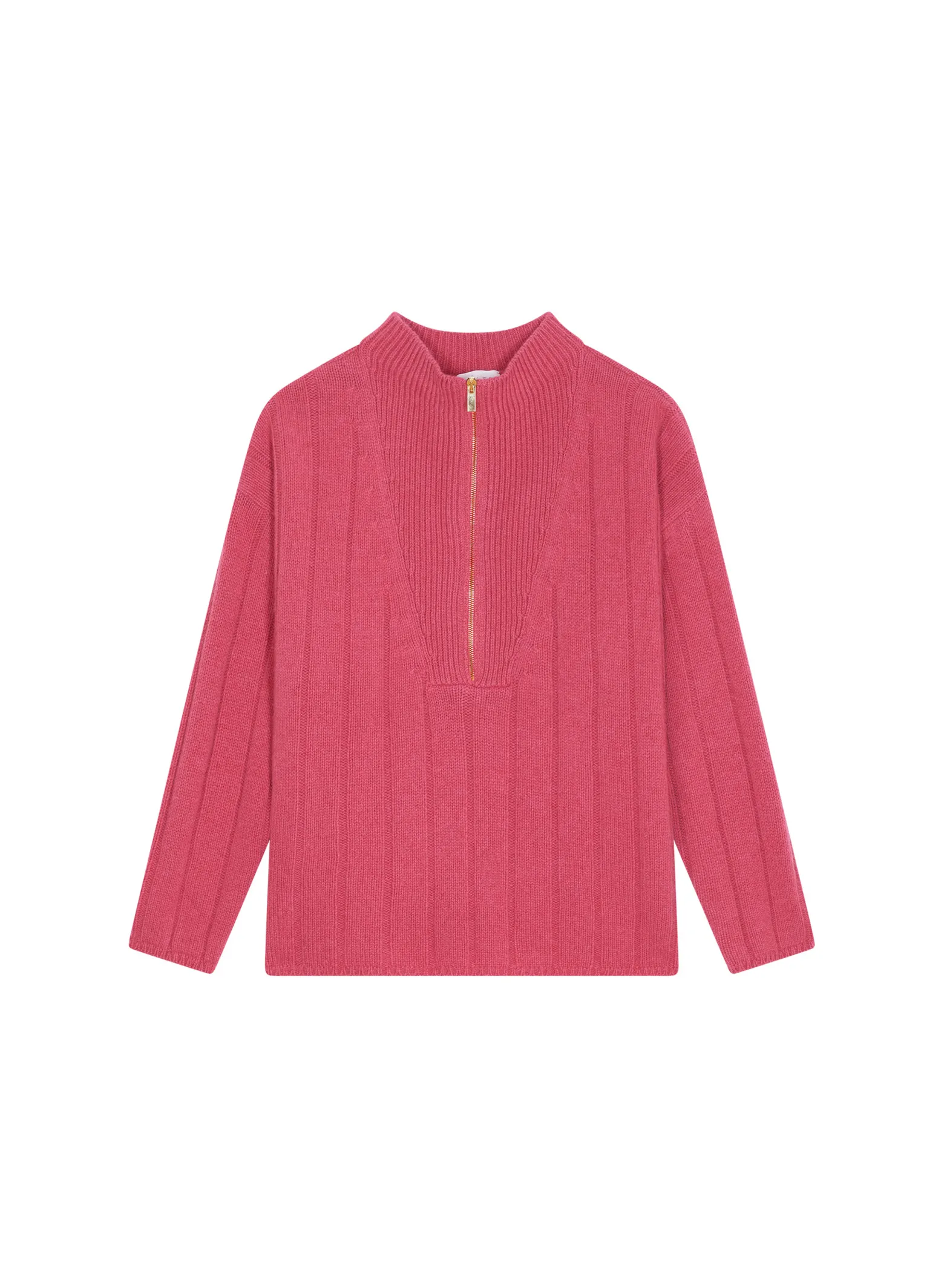 Montagut High-neck zipped cashmere blend sweater - Lodric