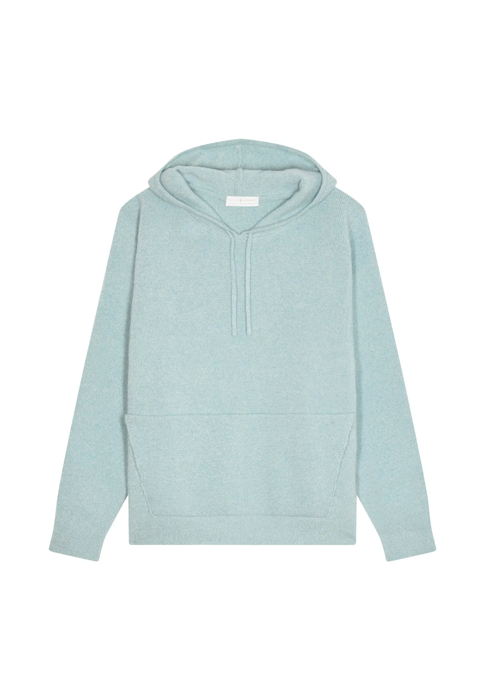 Montagut Hooded hoodie with pockets in wool and cashmere - Fabio