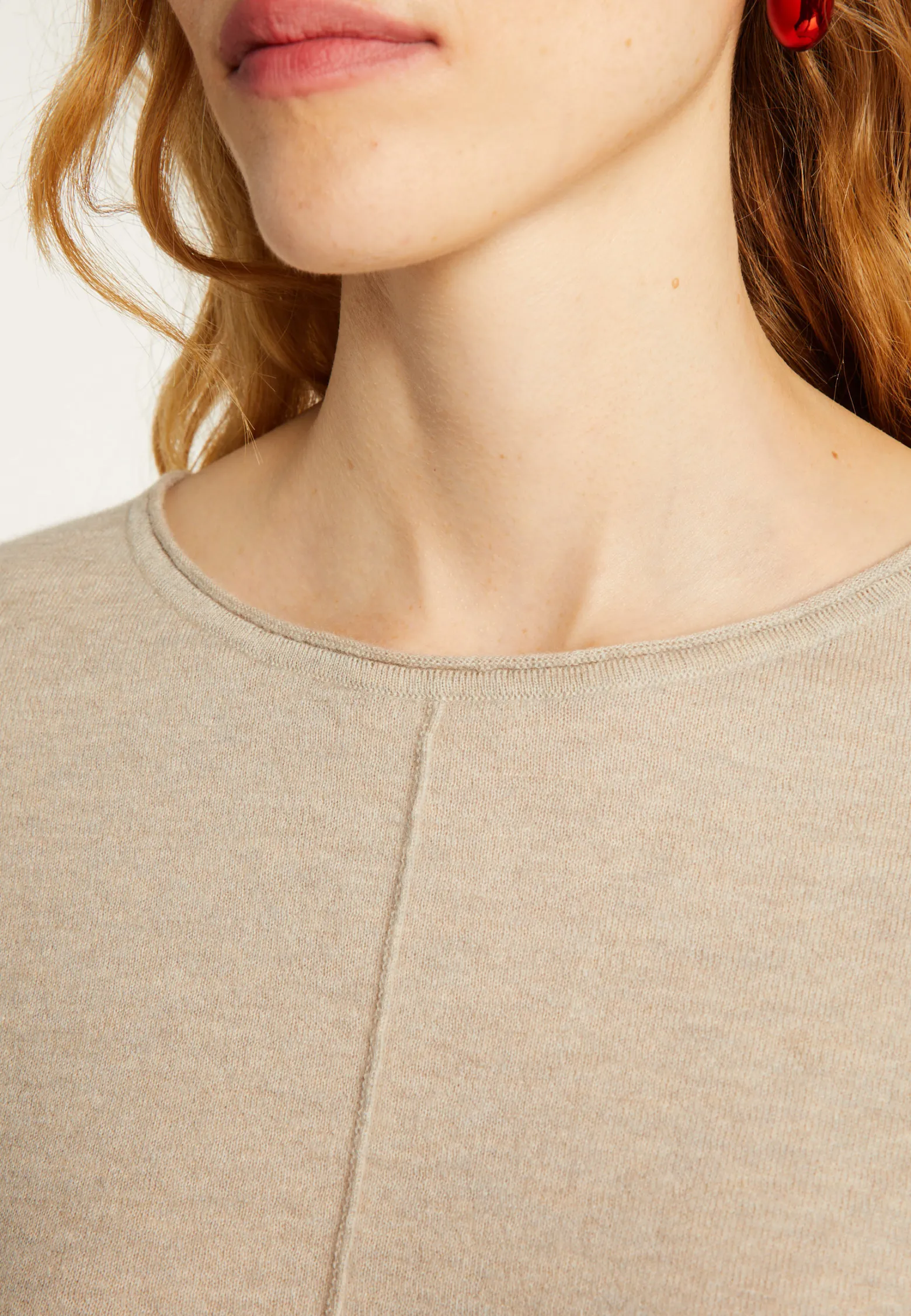 Montagut Light cashmere round neck sweater - Soraya