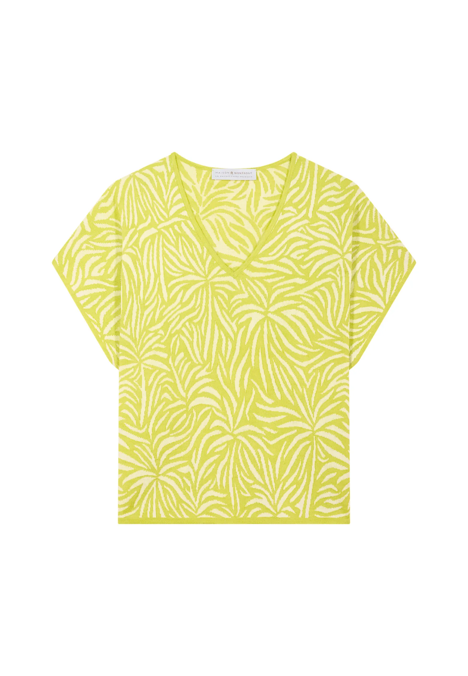 Montagut Light slub linen t-shirt - Leona