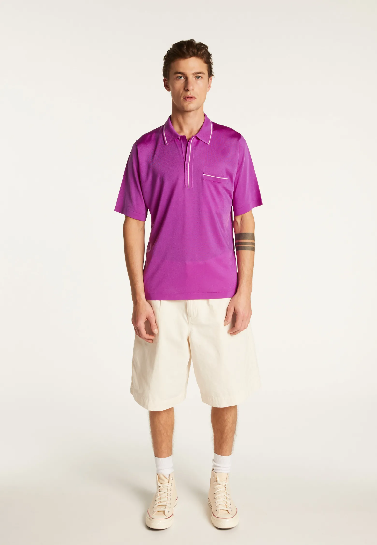Montagut Light thread polo shirt - Montayang