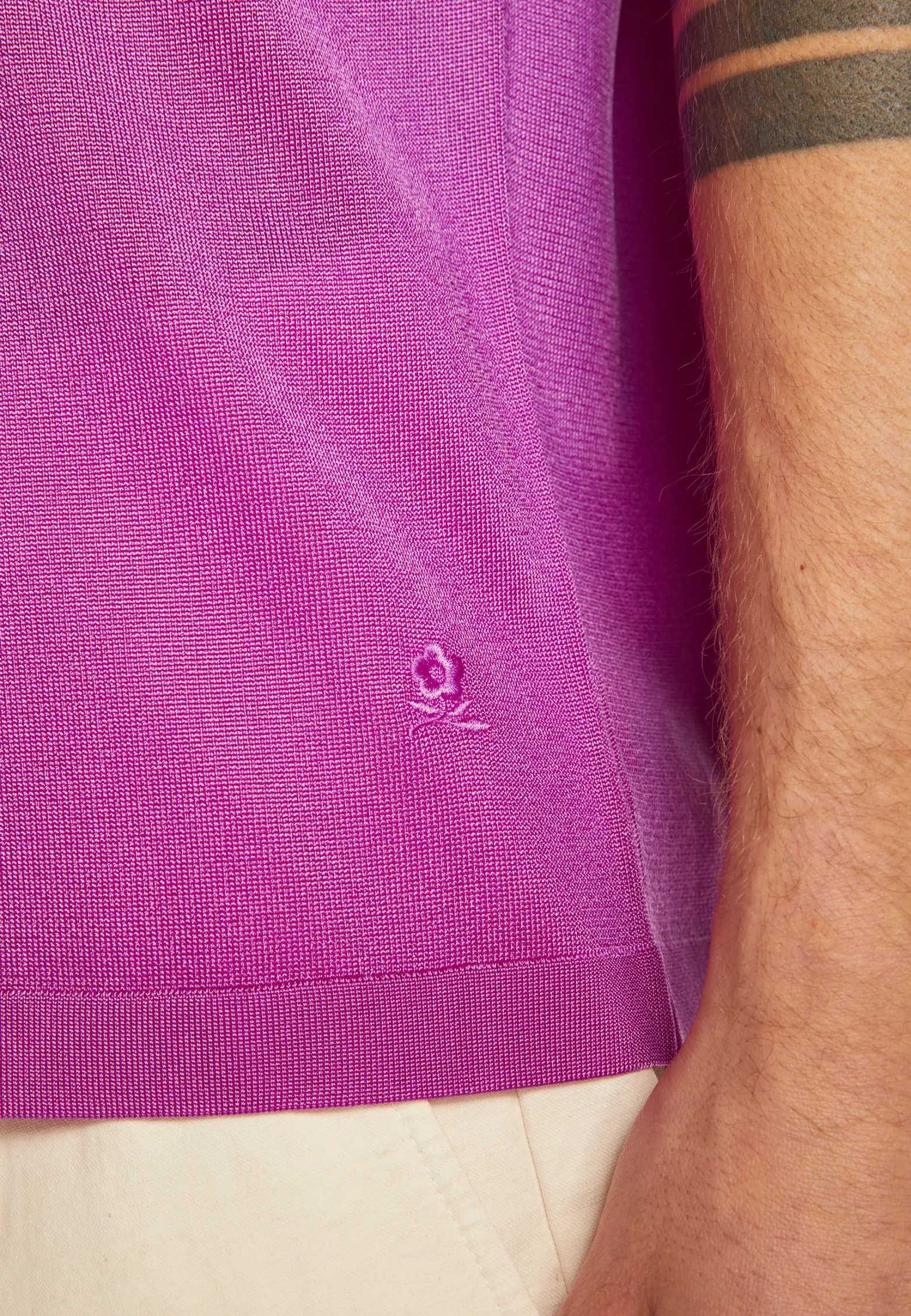 Montagut Light thread polo shirt - Montayang