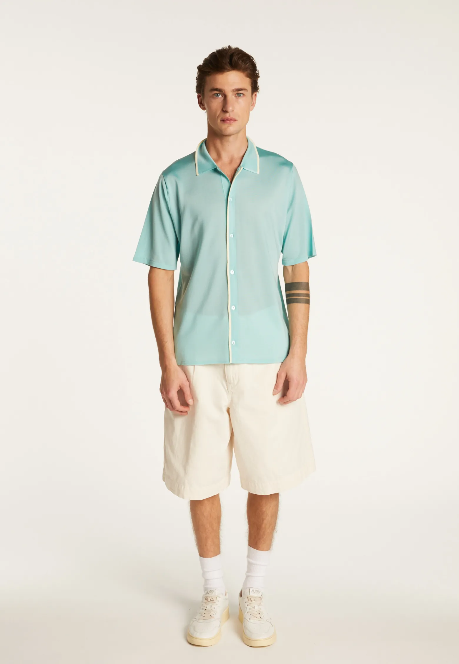 Montagut Light thread shirt - Mezzo