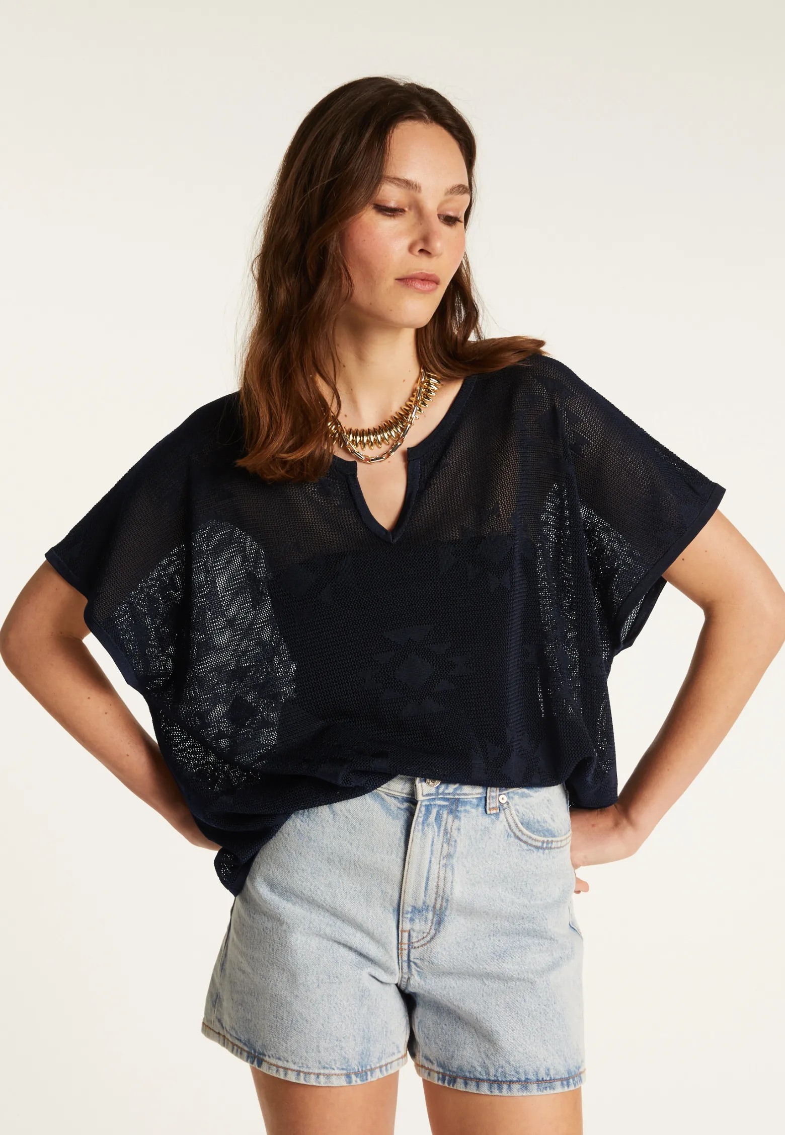 Montagut Light thread T-shirt - Didi