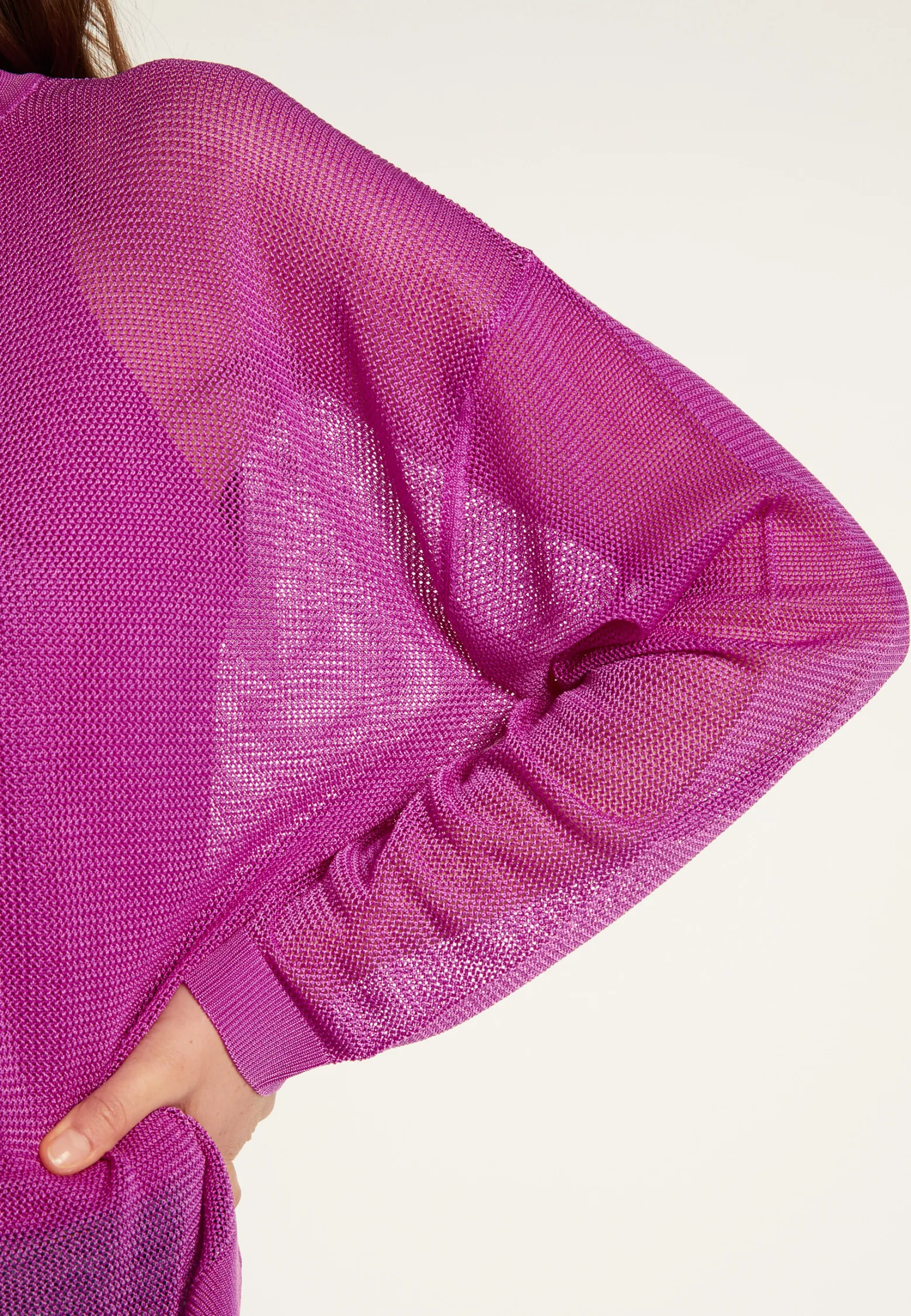Montagut Light thread zipped sweater - Denyze