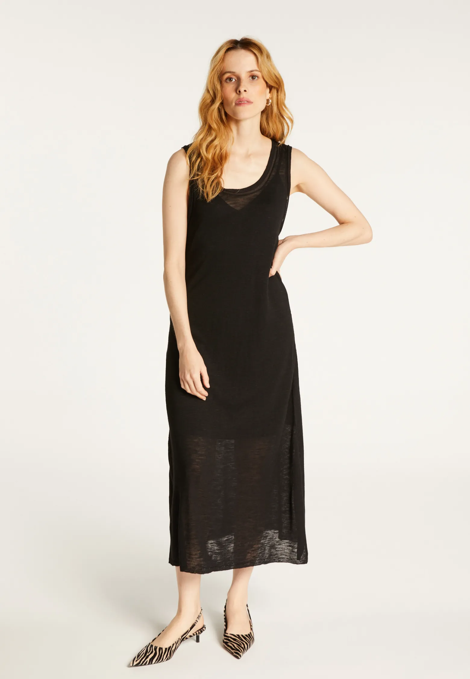 Montagut Linen and cotton dress set - Dayana