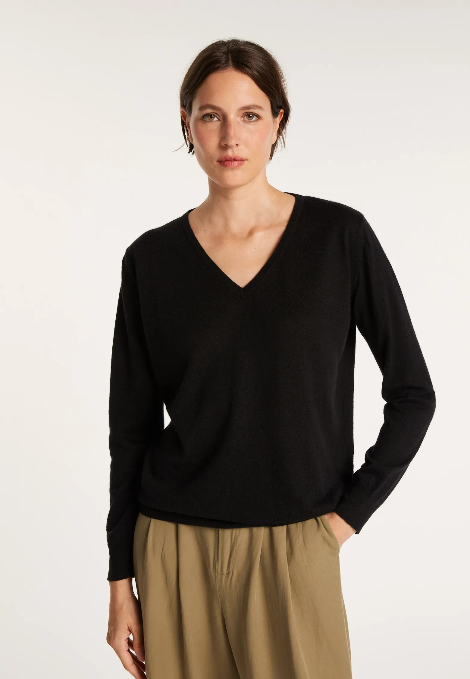 Montagut Linen cashmere sweater - Blondie