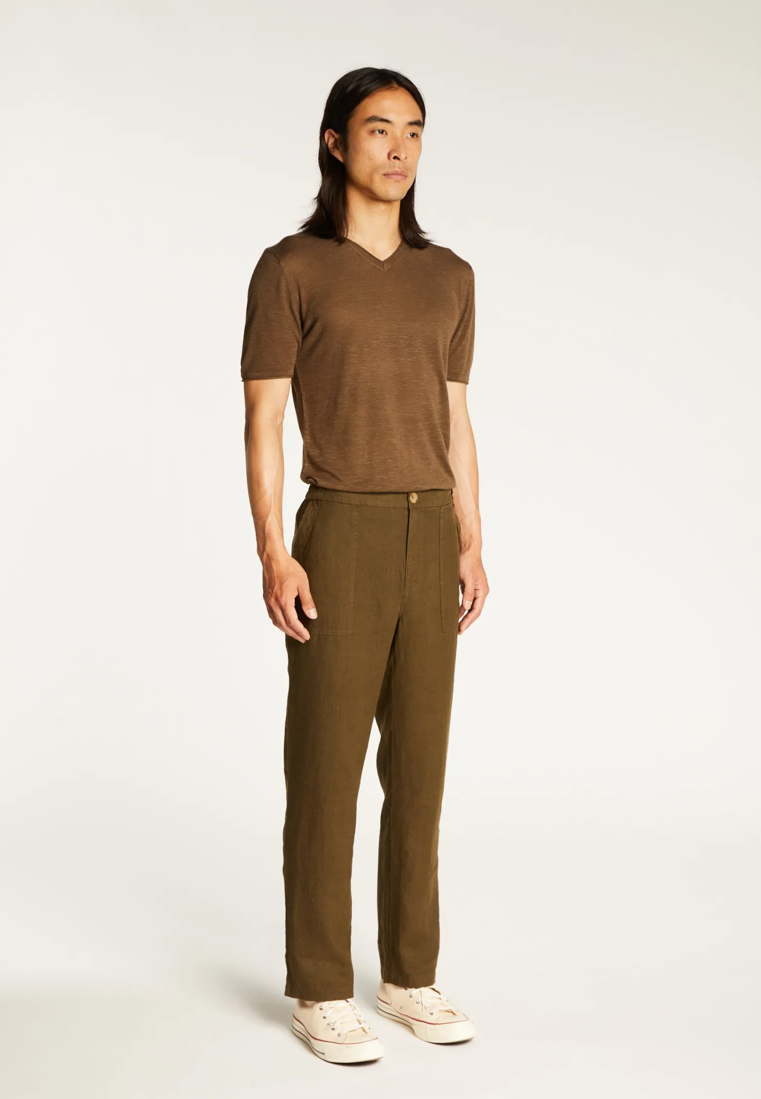 Montagut Linen pocket pants - Dimitri