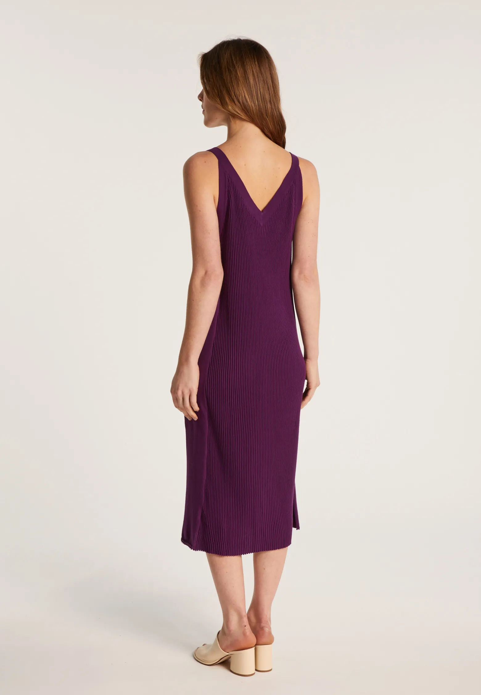 Montagut Long dress in organic cotton - Leah