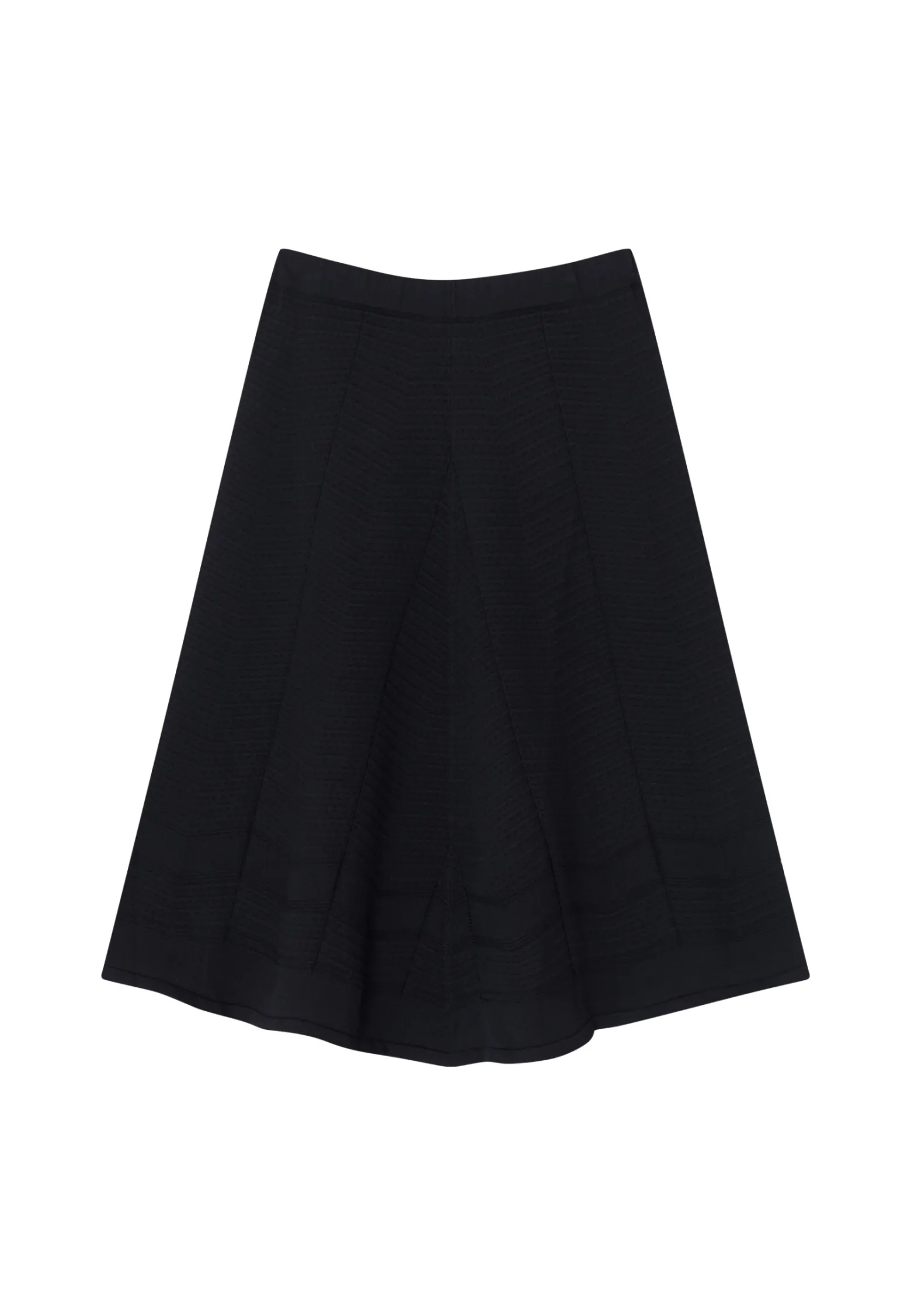Montagut Long flared skirt in cotton - Meredith