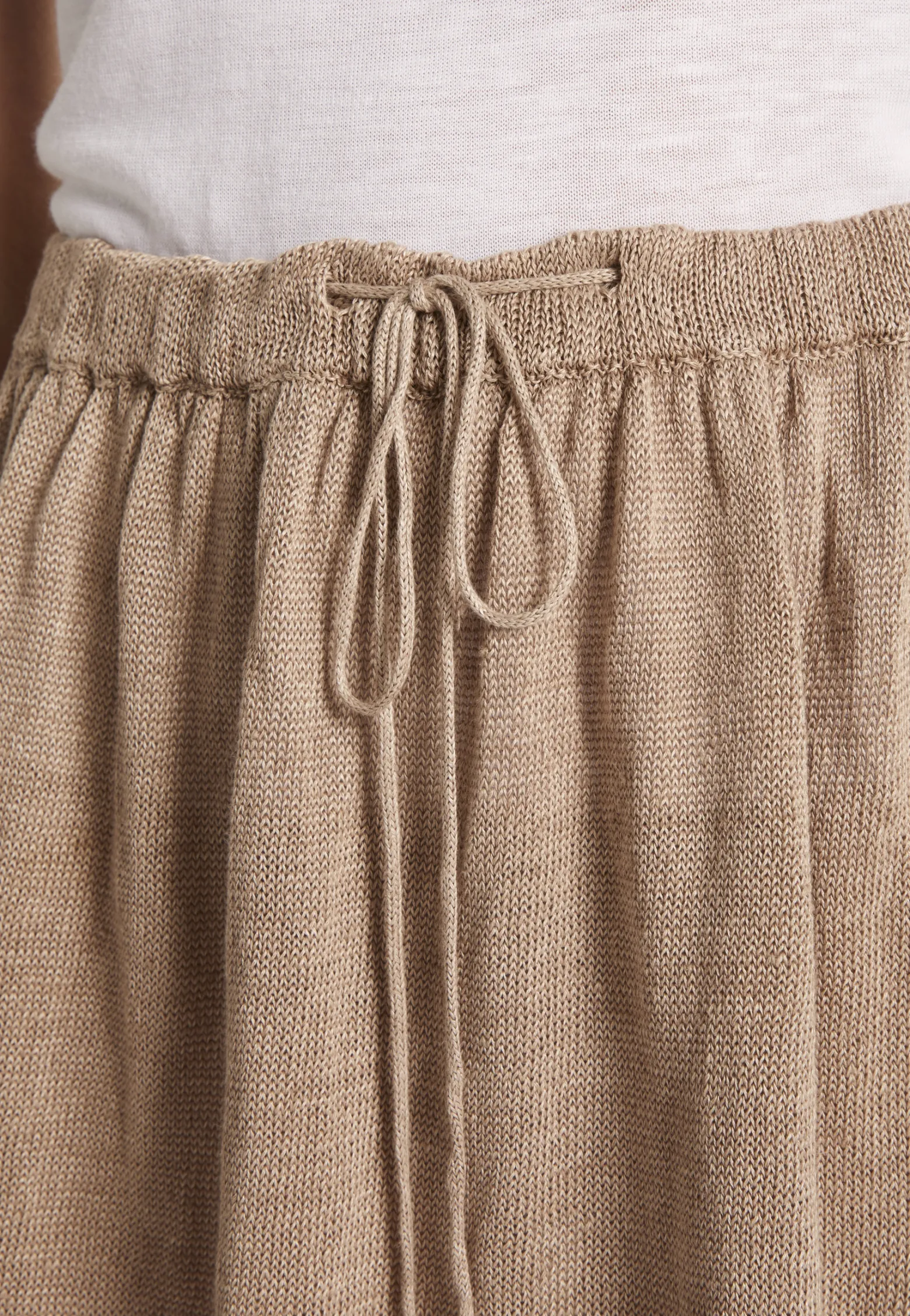 Montagut Long linen skirt - MAELY