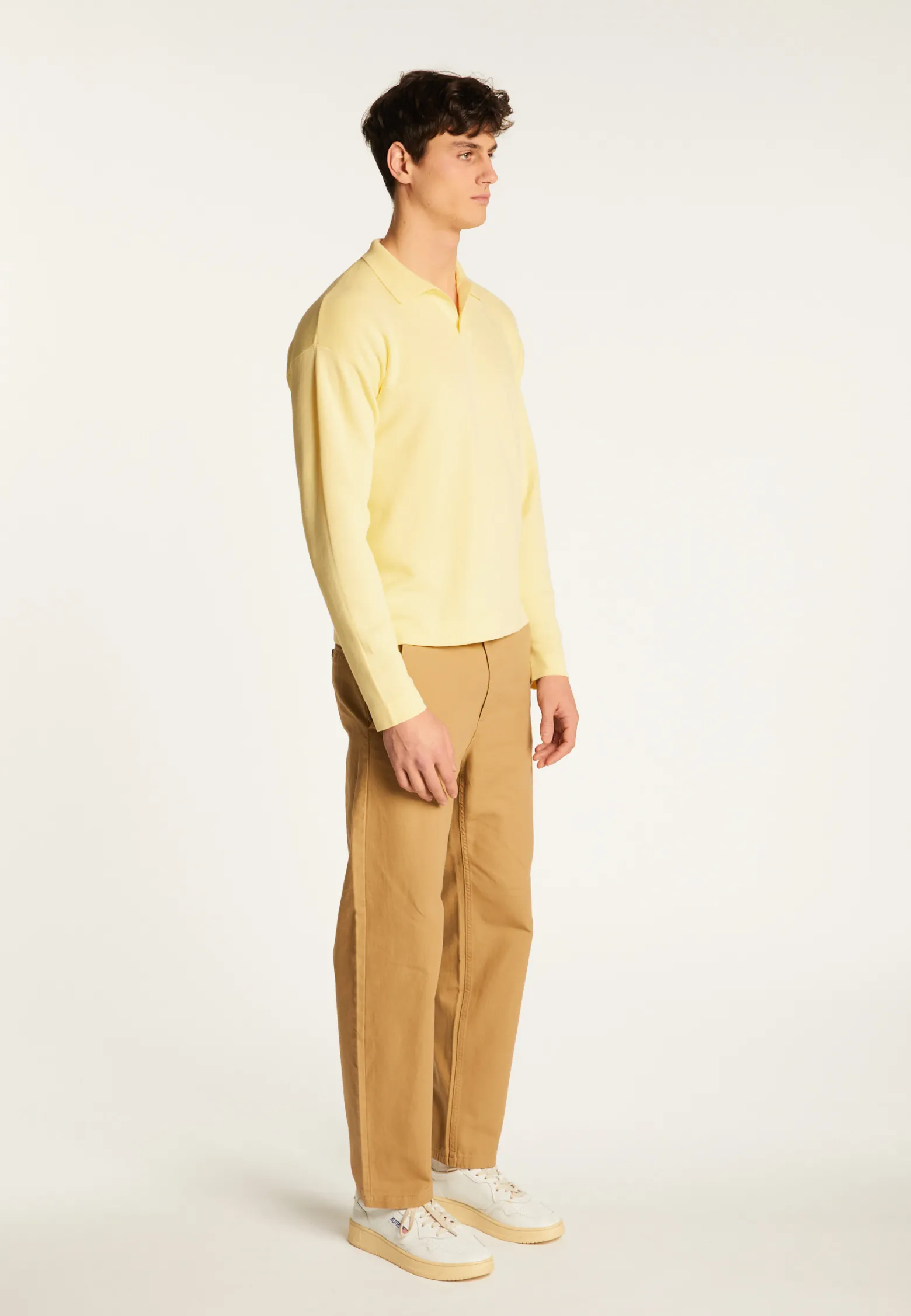 Montagut Long sleeve cotton polo shirt - Maxime