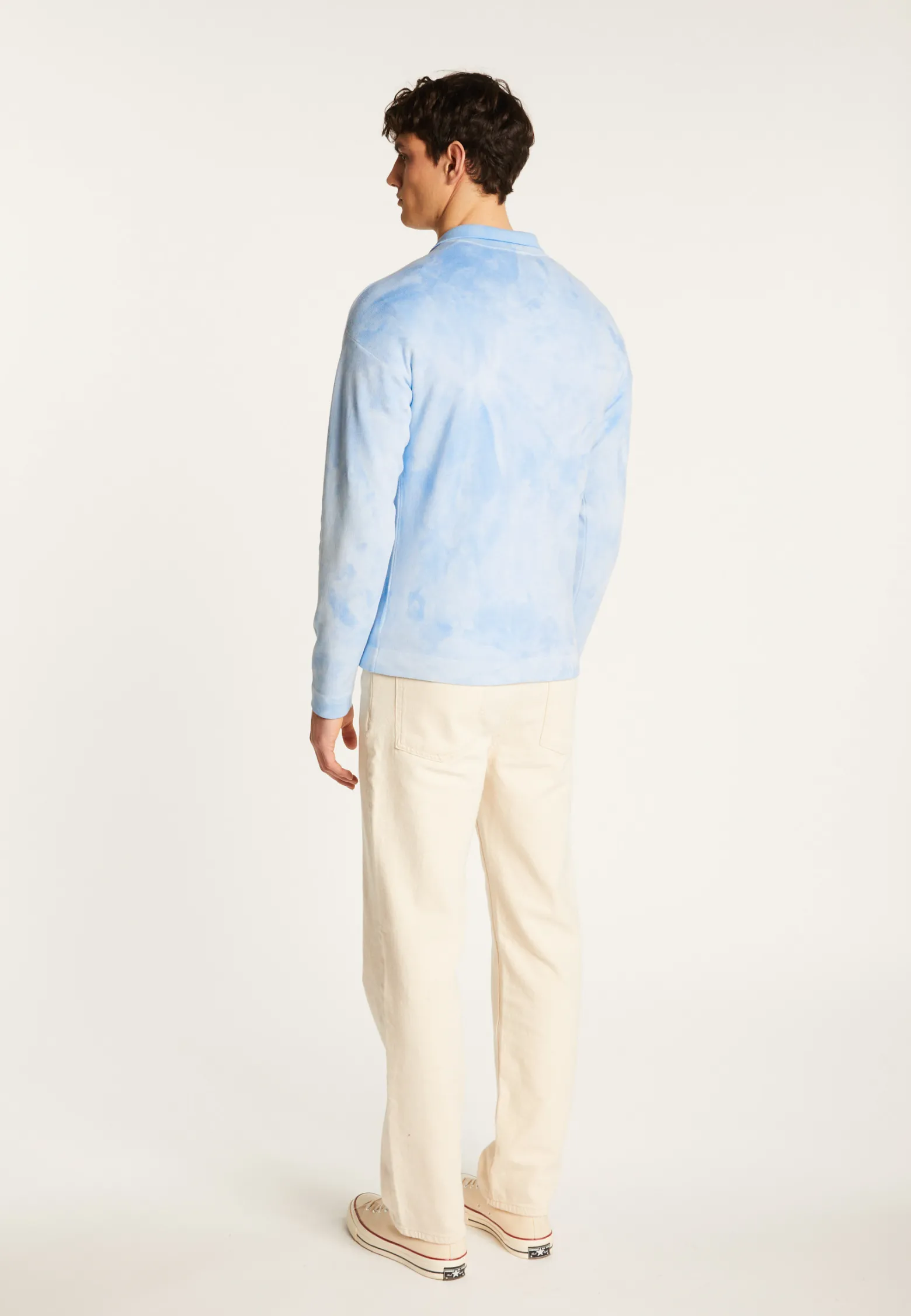 Montagut Long sleeve cotton polo shirt - Maxime