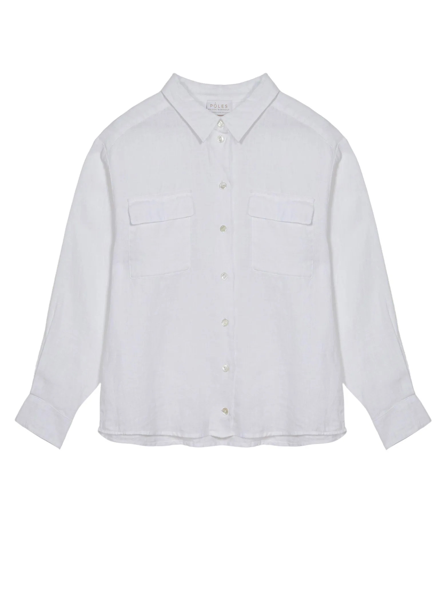 Montagut Long sleeve linen shirt - Tonya