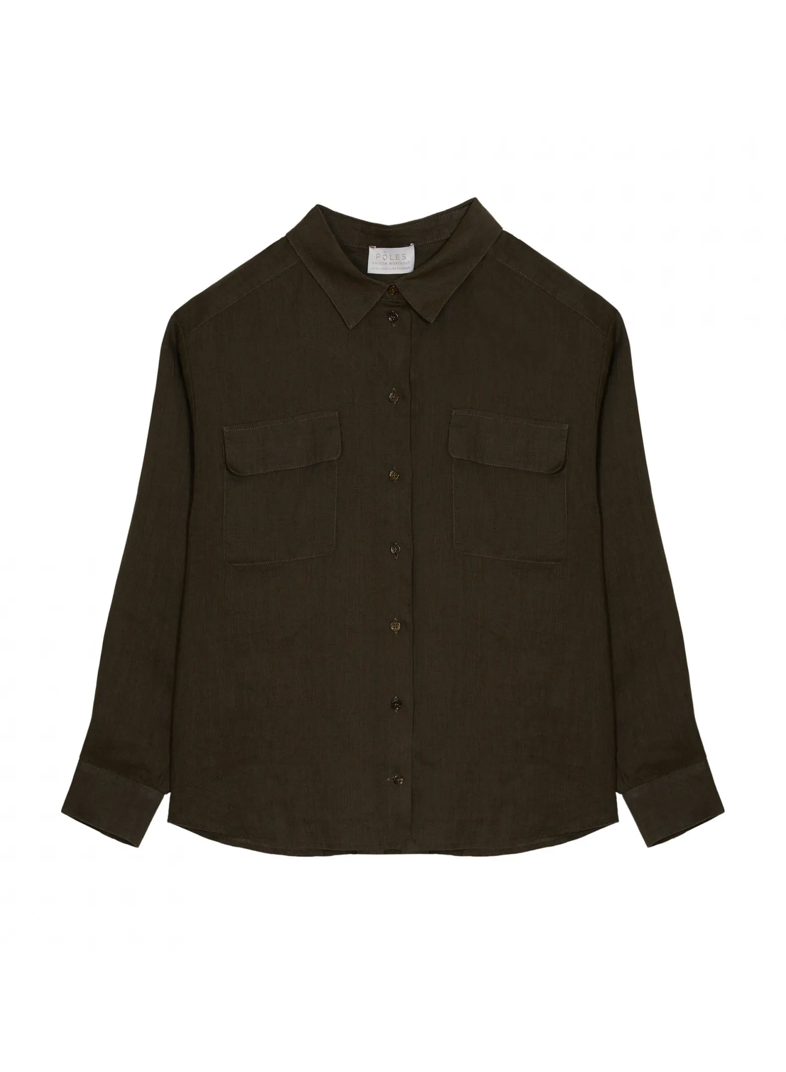 Montagut Long sleeve linen shirt - Tonya