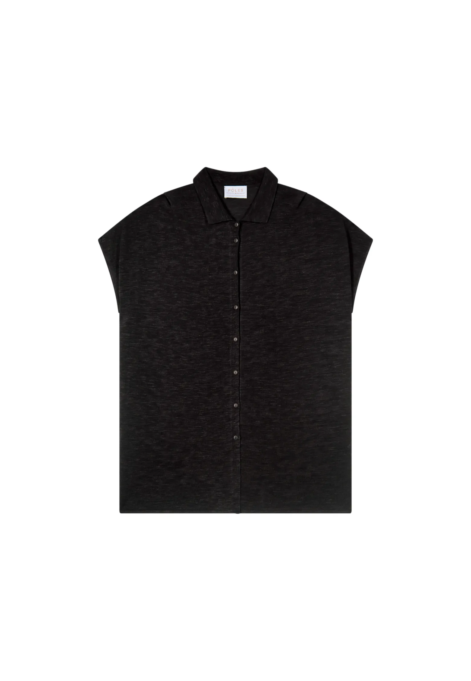 Montagut Long slub linen vest - Nora