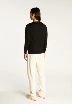 Montagut Long-sleeved merino wool sweater - Elmo