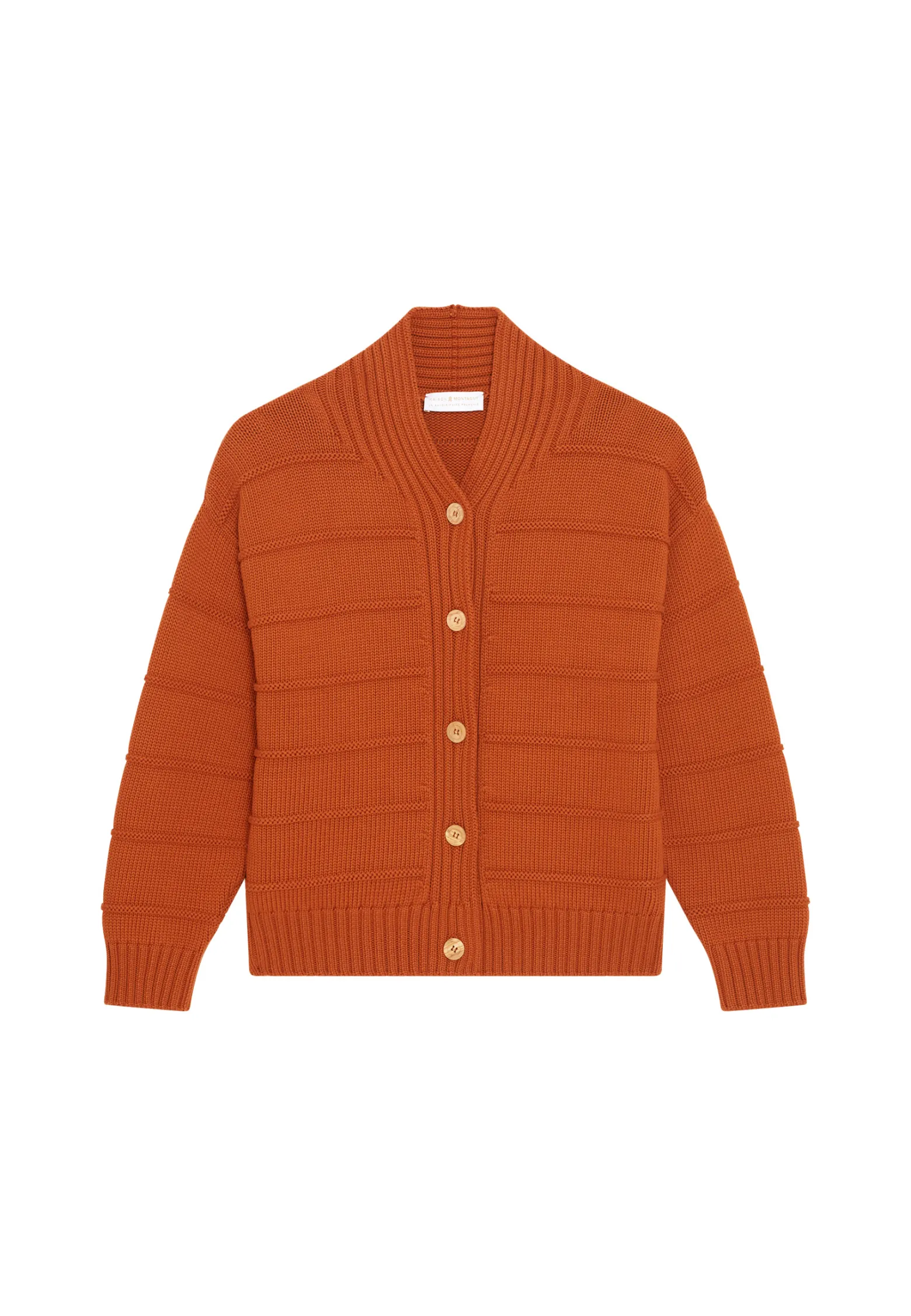 Montagut Loose cotton ribbed cardigan - Mardy