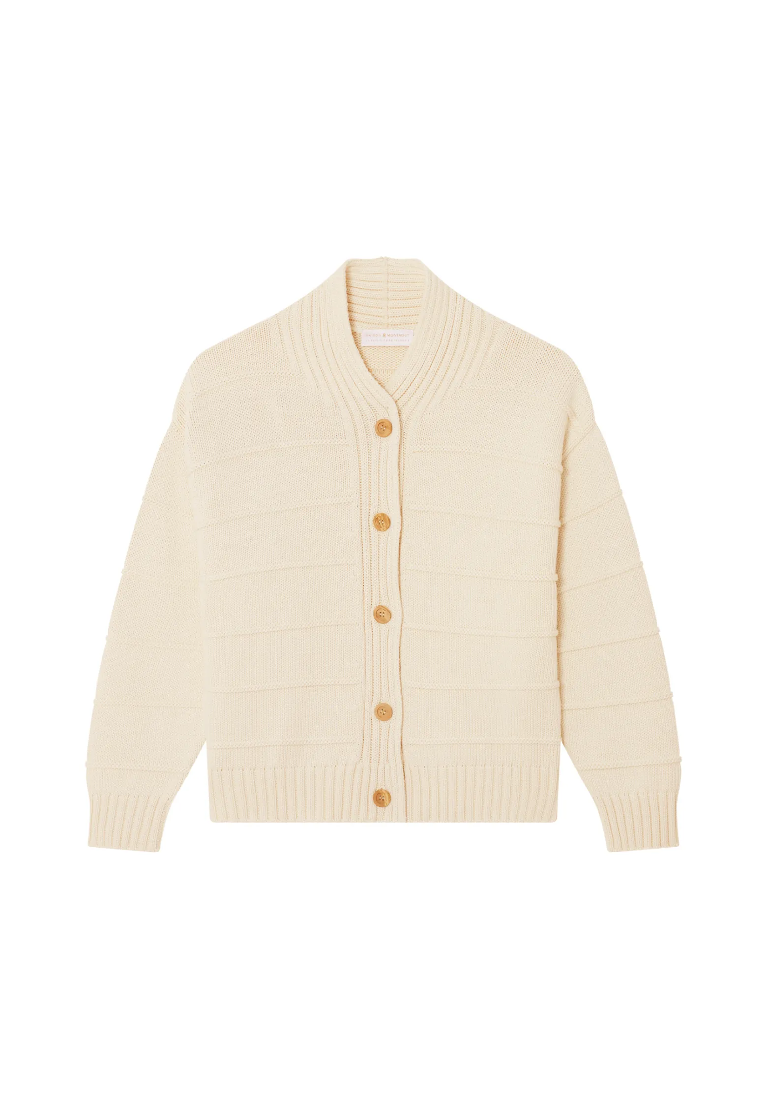 Montagut Loose cotton ribbed cardigan - Mardy