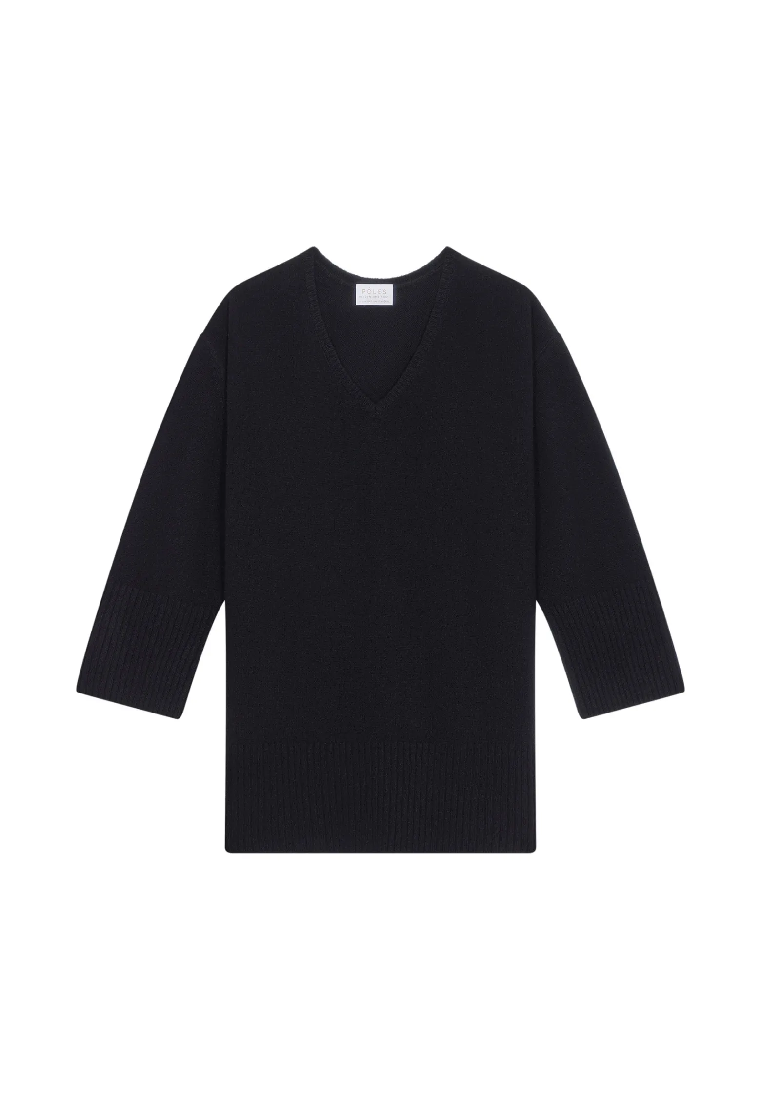 Montagut Loose sweater with slits in a cashmere blend - Darius
