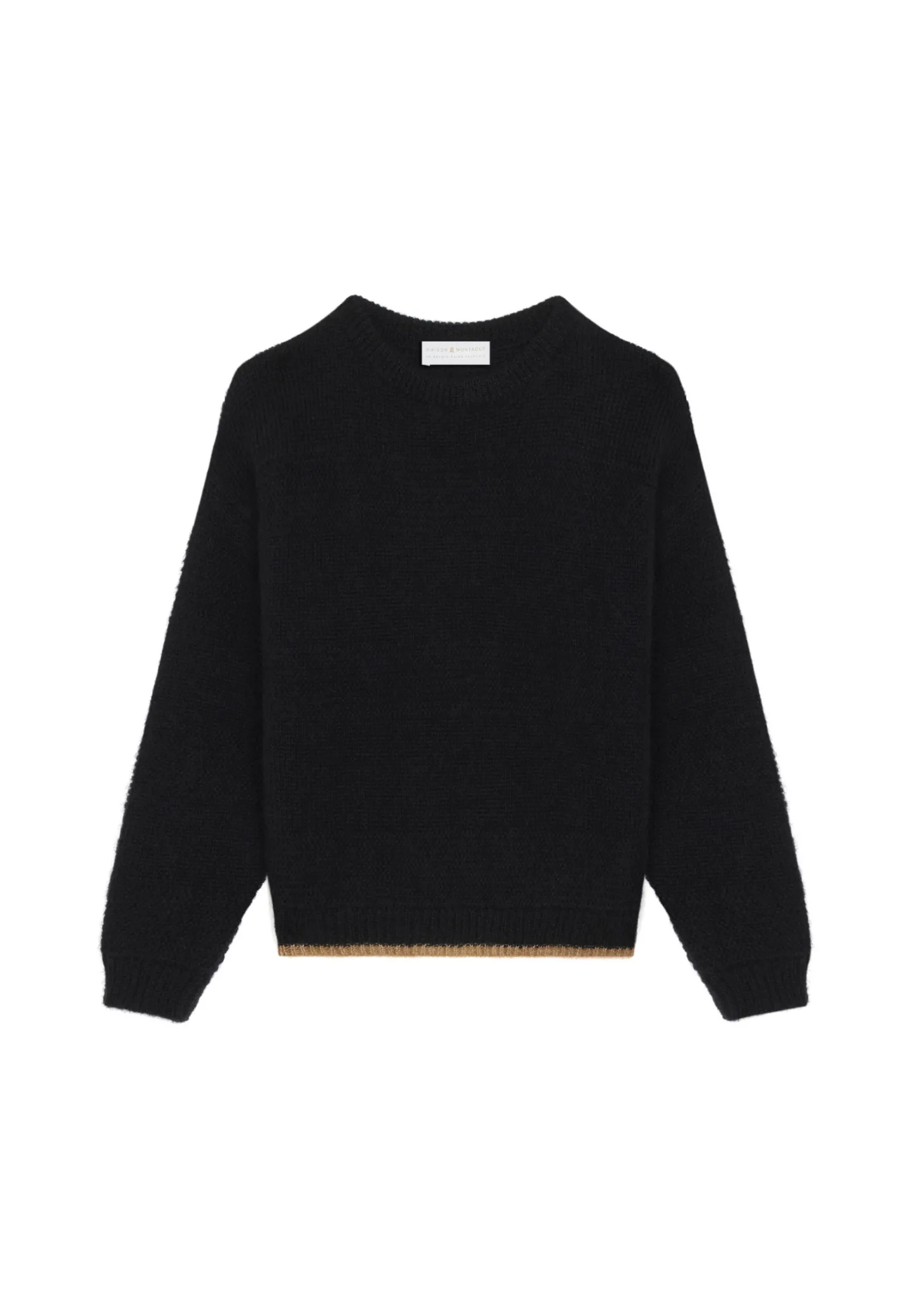 Montagut Loose two-tone mohair sweater - Gaby