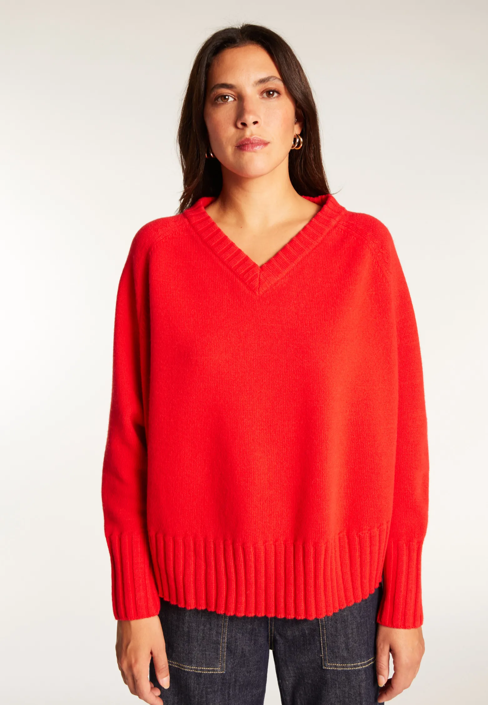 Montagut Loose wool sweater - Vivienne