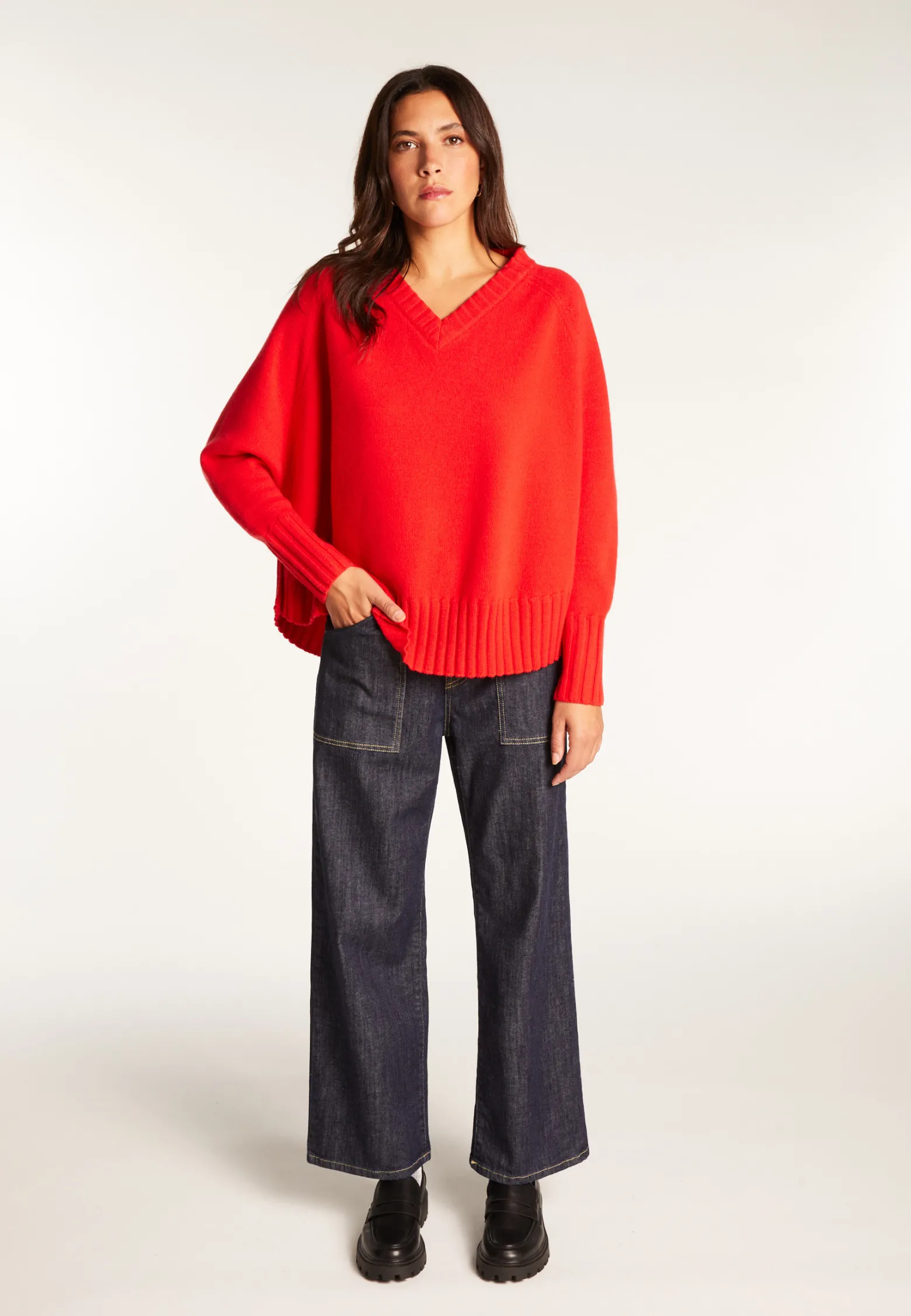 Montagut Loose wool sweater - Vivienne