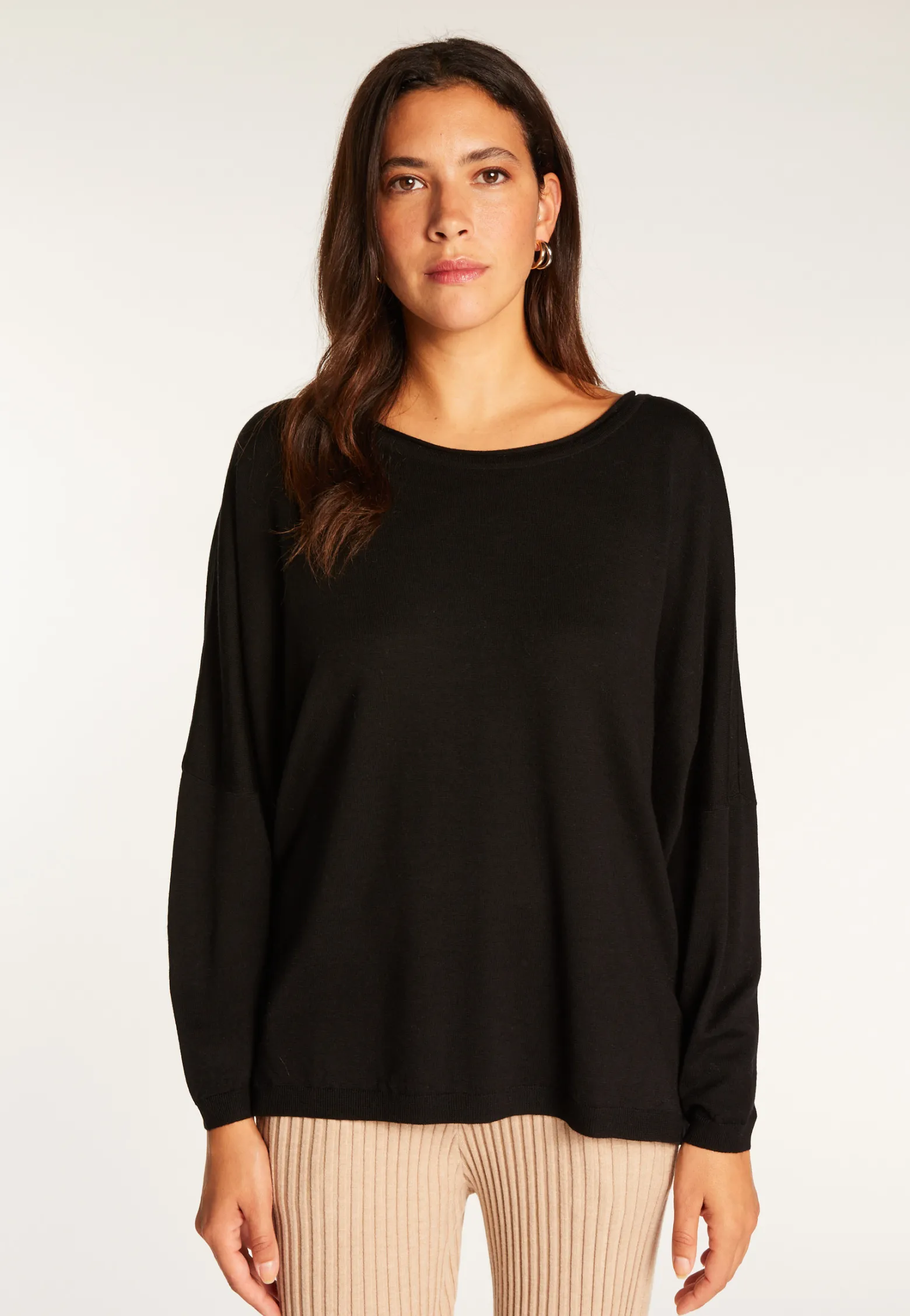 Montagut Loose-fit fine merino wool sweater - Azel