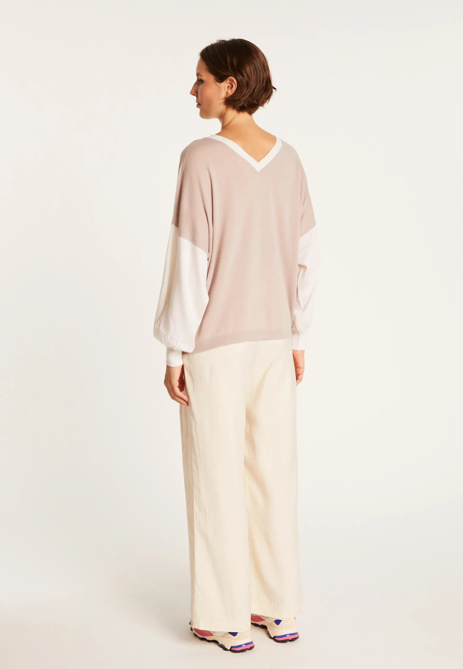 Montagut Loose-fit light cashmere sweater - Maya