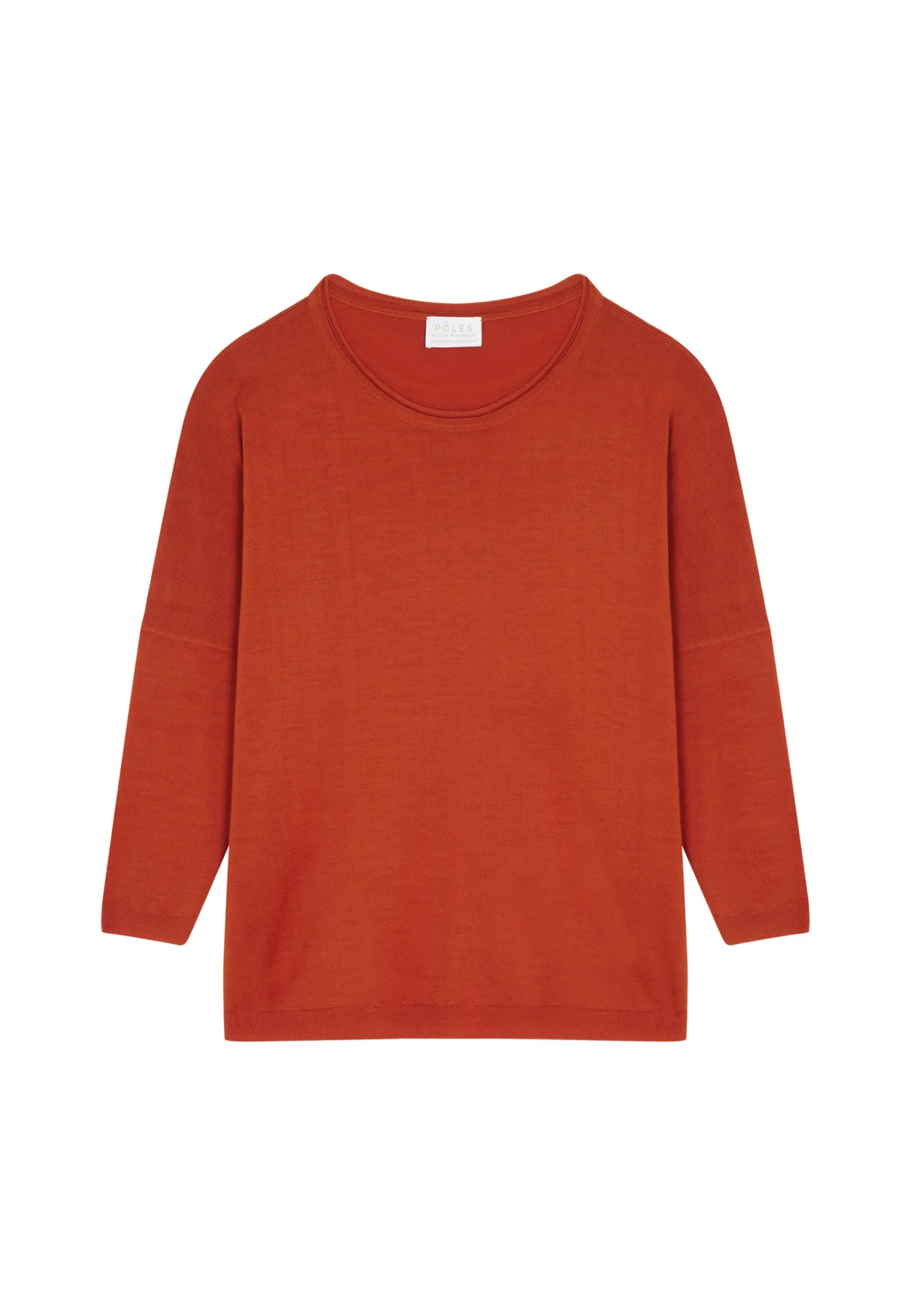 Montagut Loose-fitting merino wool round neck sweater - Azel