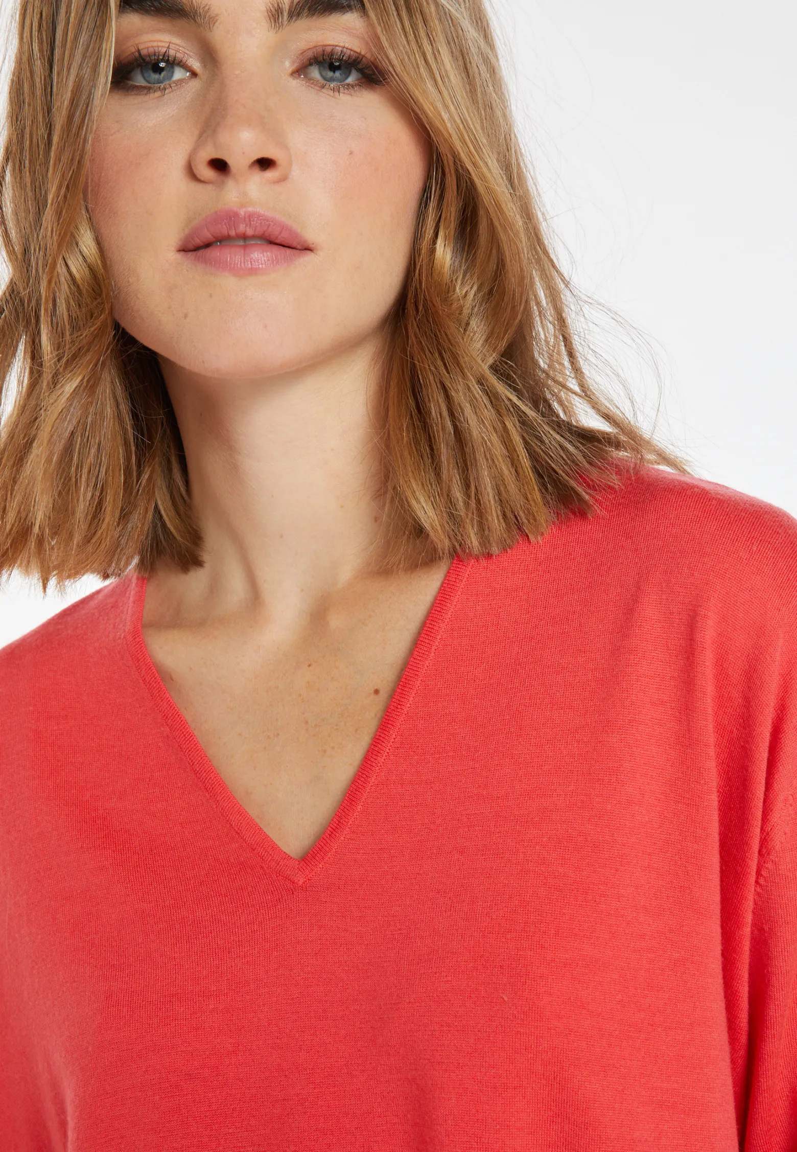 Montagut Loose-fitting merino wool sweater with pockets - Albertine
