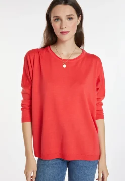 Montagut Loose-fitting round-neck sweater in merino wool - Azel
