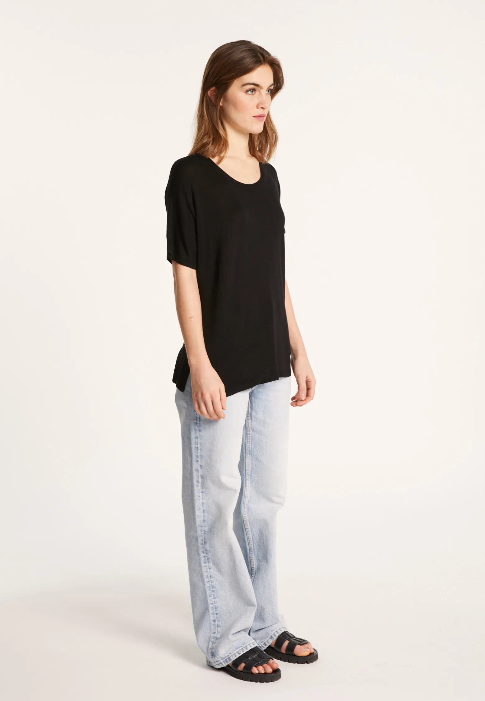 Montagut Loose-fitting T-shirt with slits - Nova