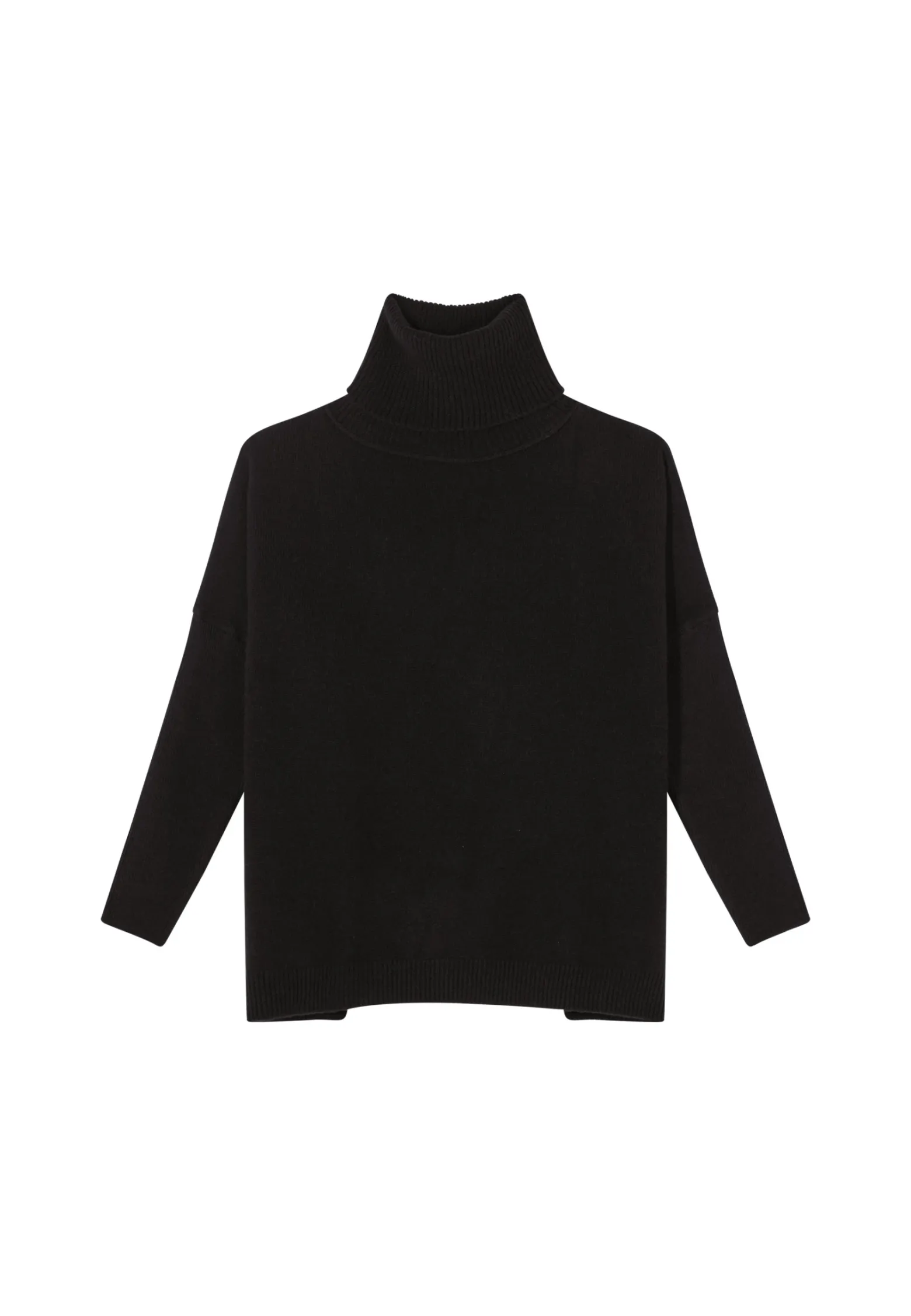 Montagut Loose-fitting turtleneck sweater in wool and cashmere - Clara