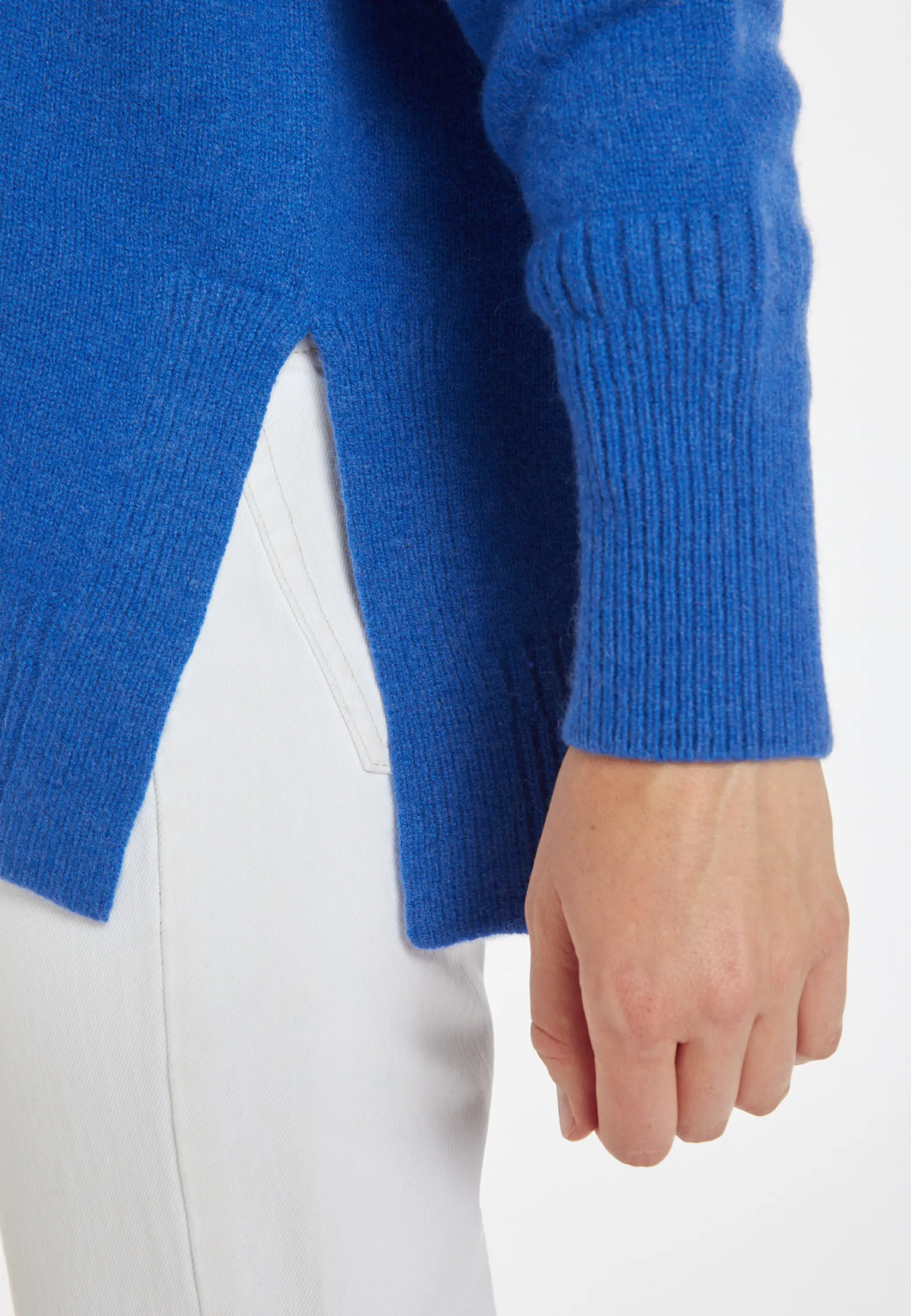 Montagut Loose-fitting V-neck cashmere and wool sweater - Chloé