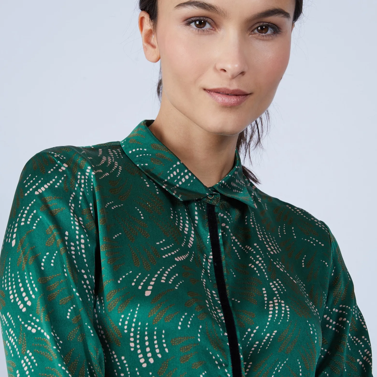 Montagut Maison Martin Morel silk blouse - Parole