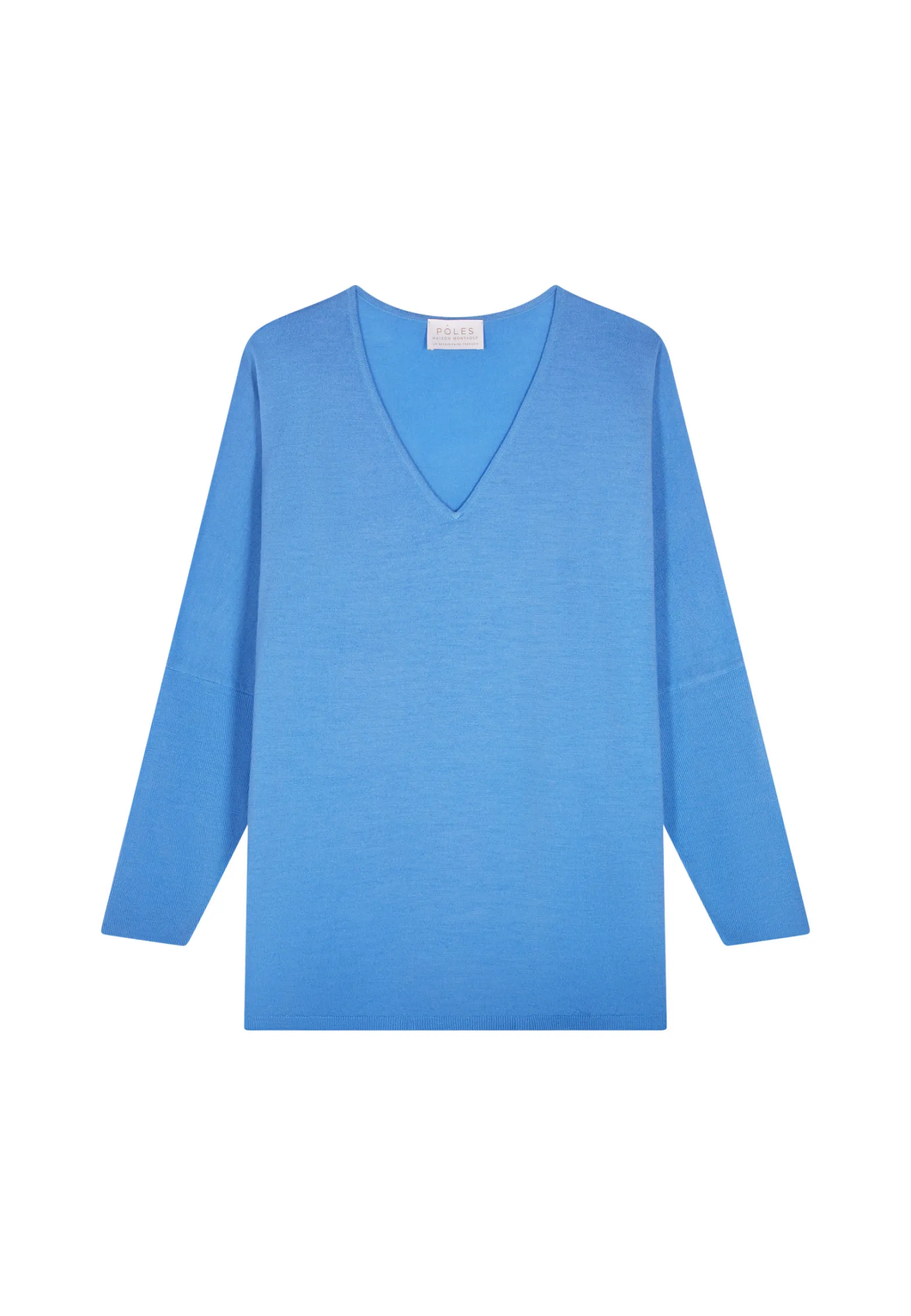 Montagut Merino wool bat-sleeve sweater - Boxe