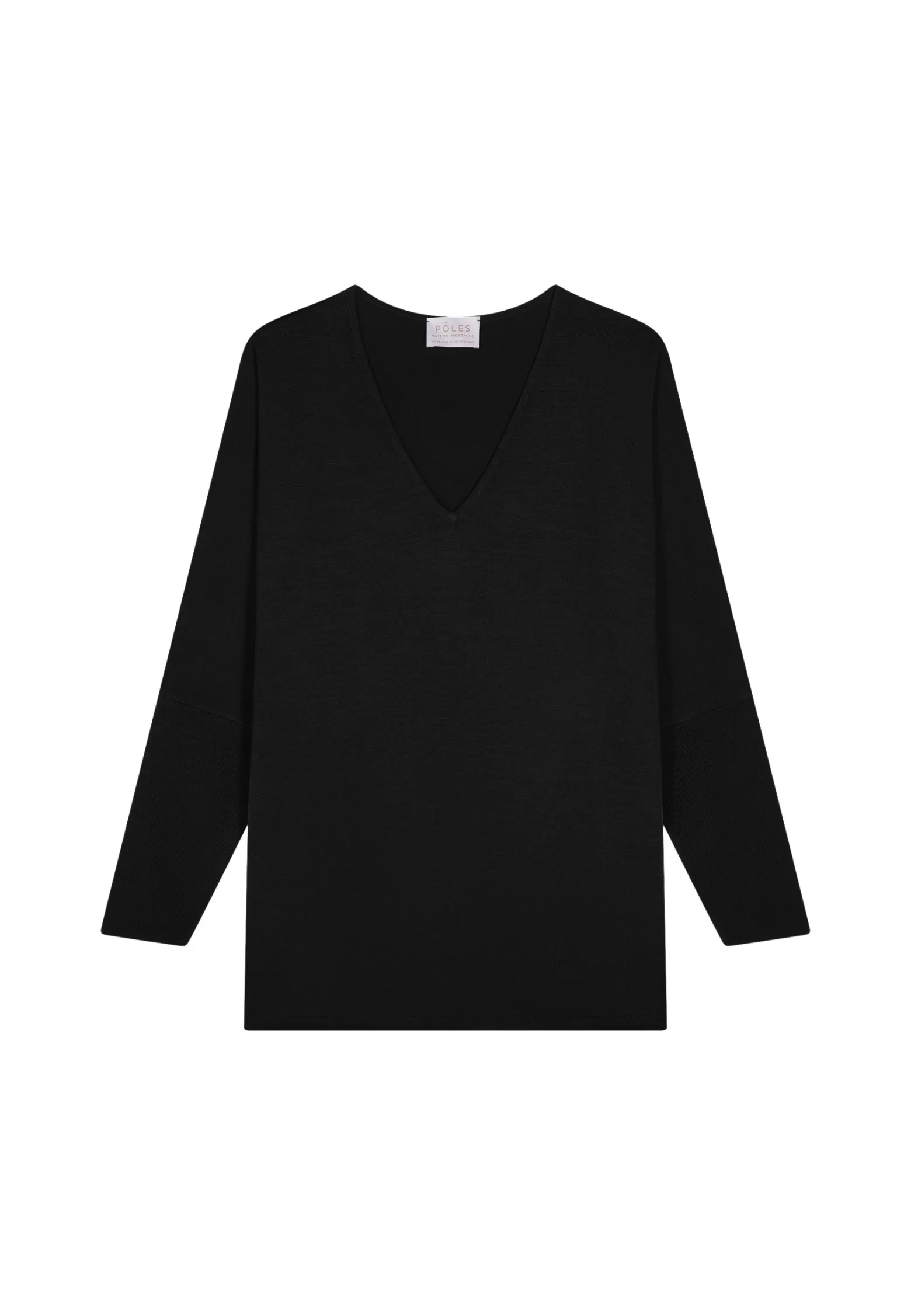 Montagut Merino wool bat-sleeve sweater - Boxe