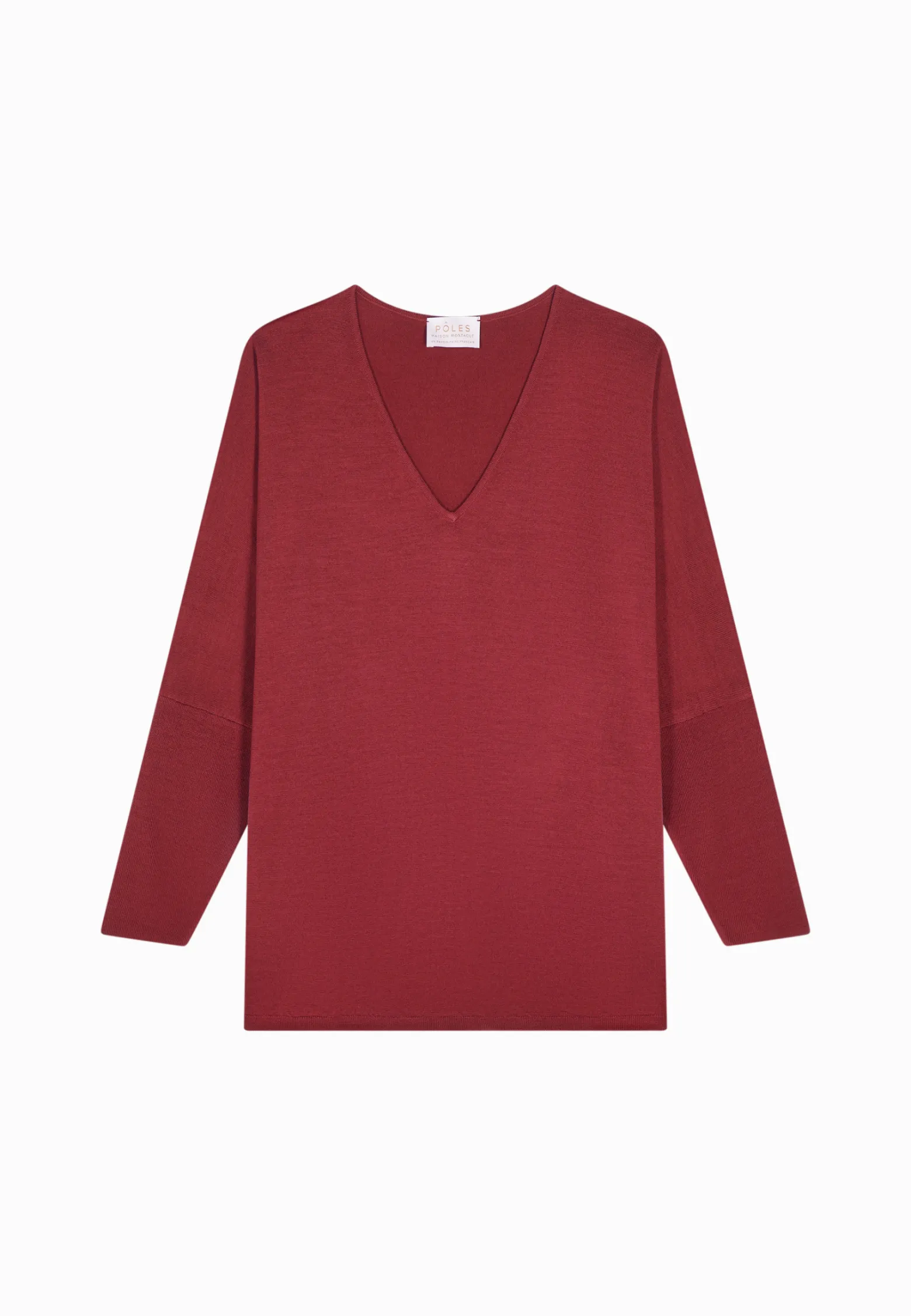Montagut Merino wool bat-sleeve sweater - Boxe