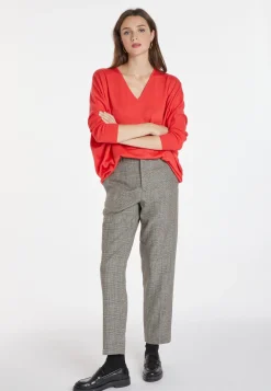 Montagut Merino wool bat-sleeve sweater - Boxe