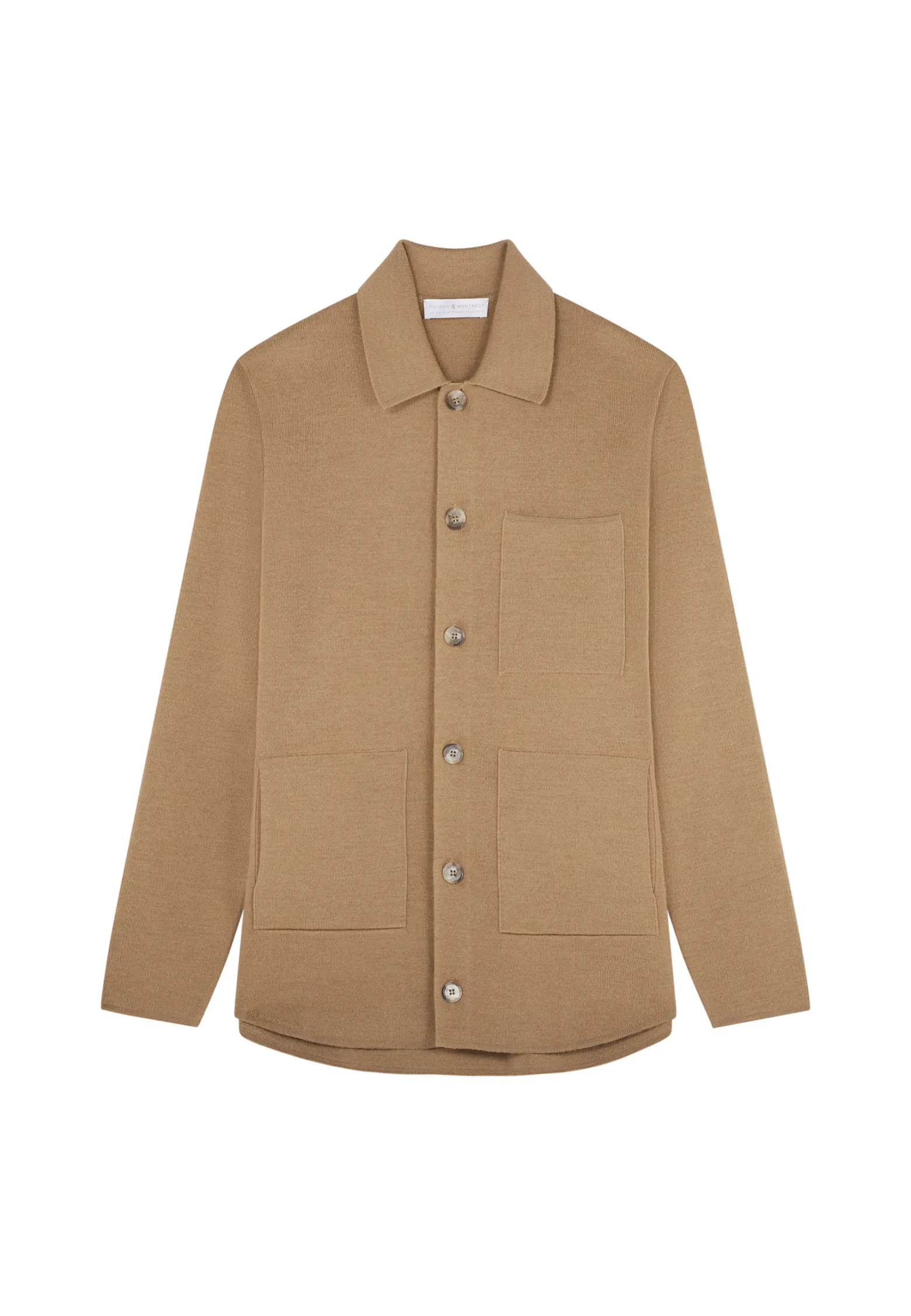 Montagut Merino wool button-down jacket - Samuel
