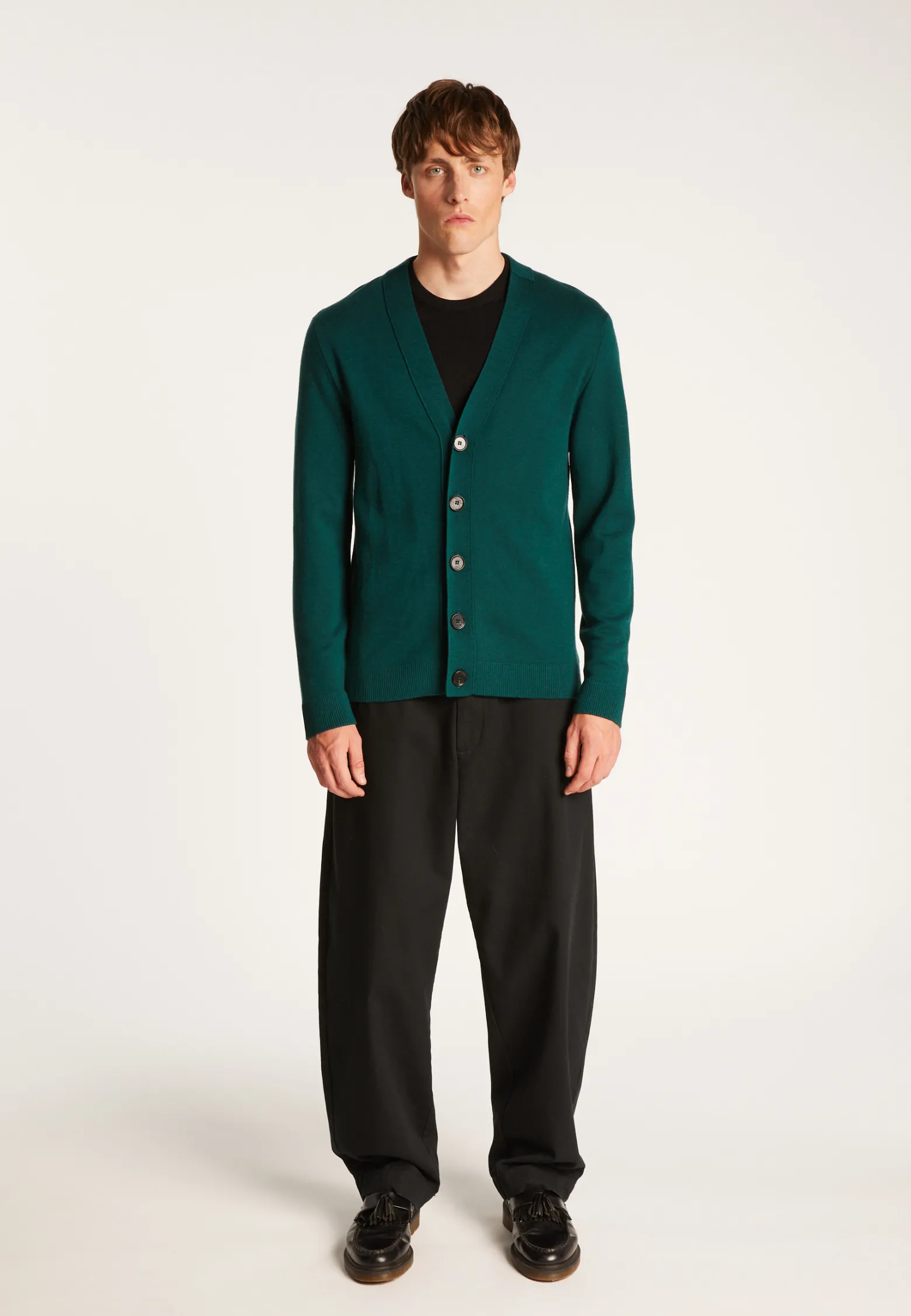 Montagut Merino wool buttoned vest - Ezra