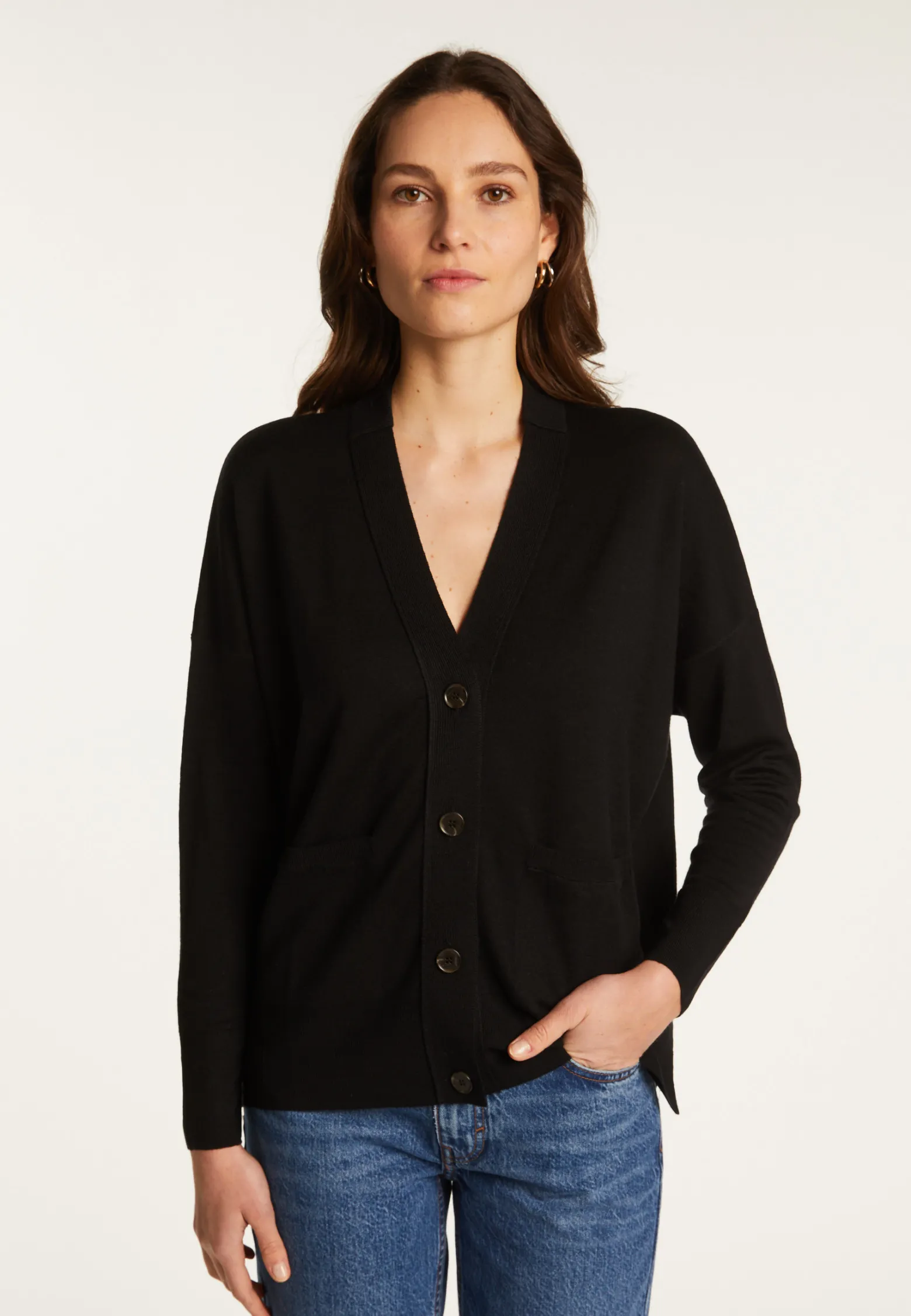 Montagut Merino wool cardigan - Ariella