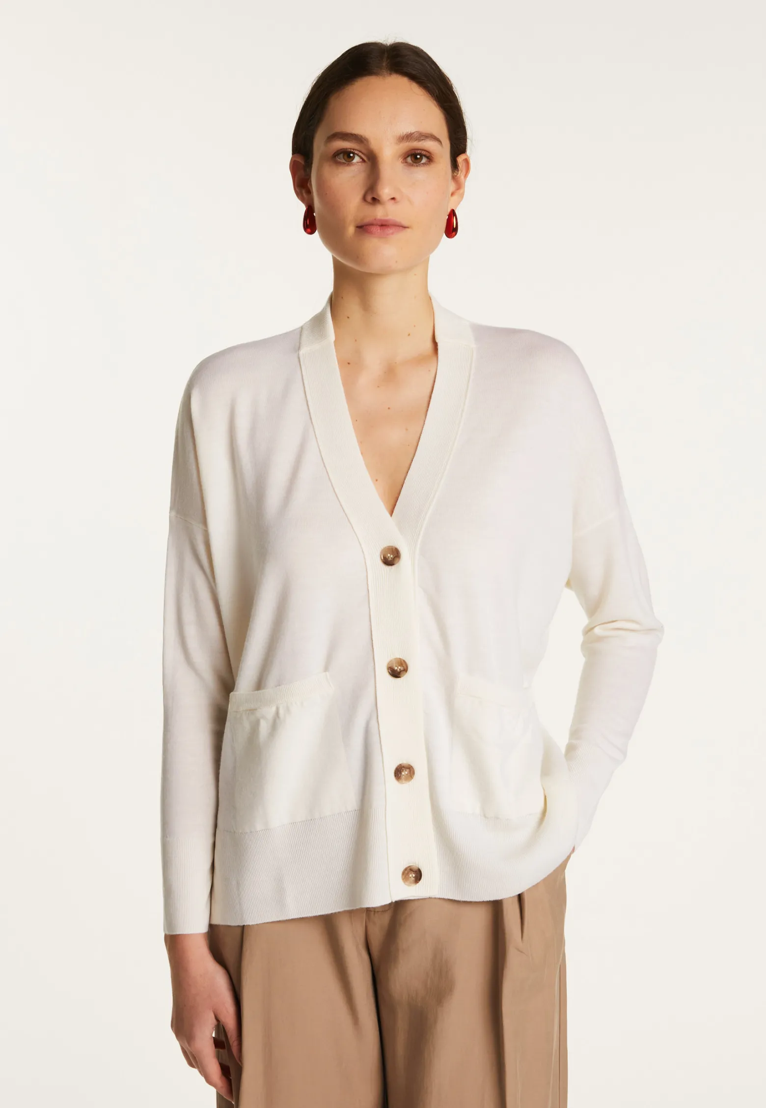 Montagut Merino wool cardigan - Ariella