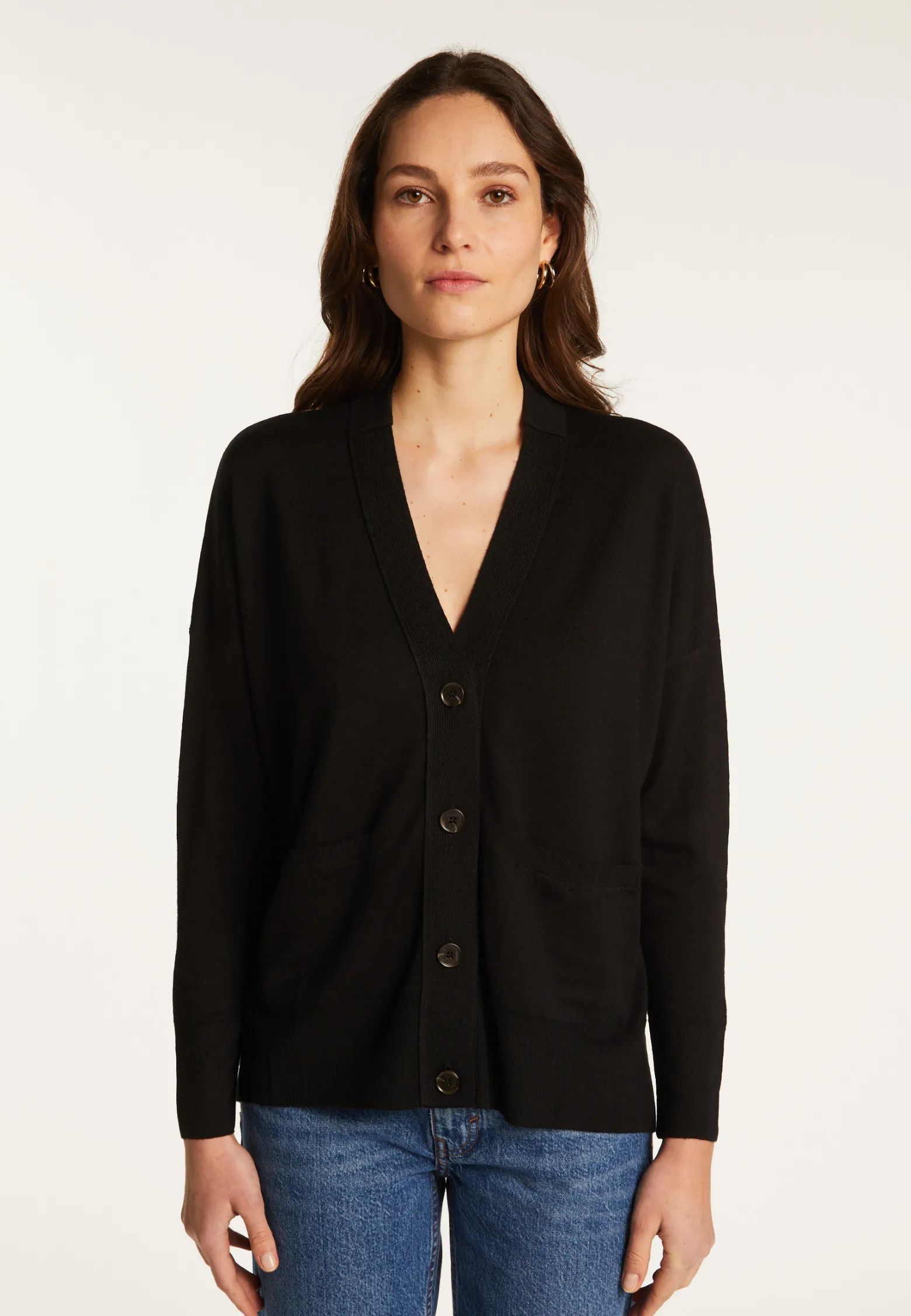 Montagut Merino wool cardigan - Ariella