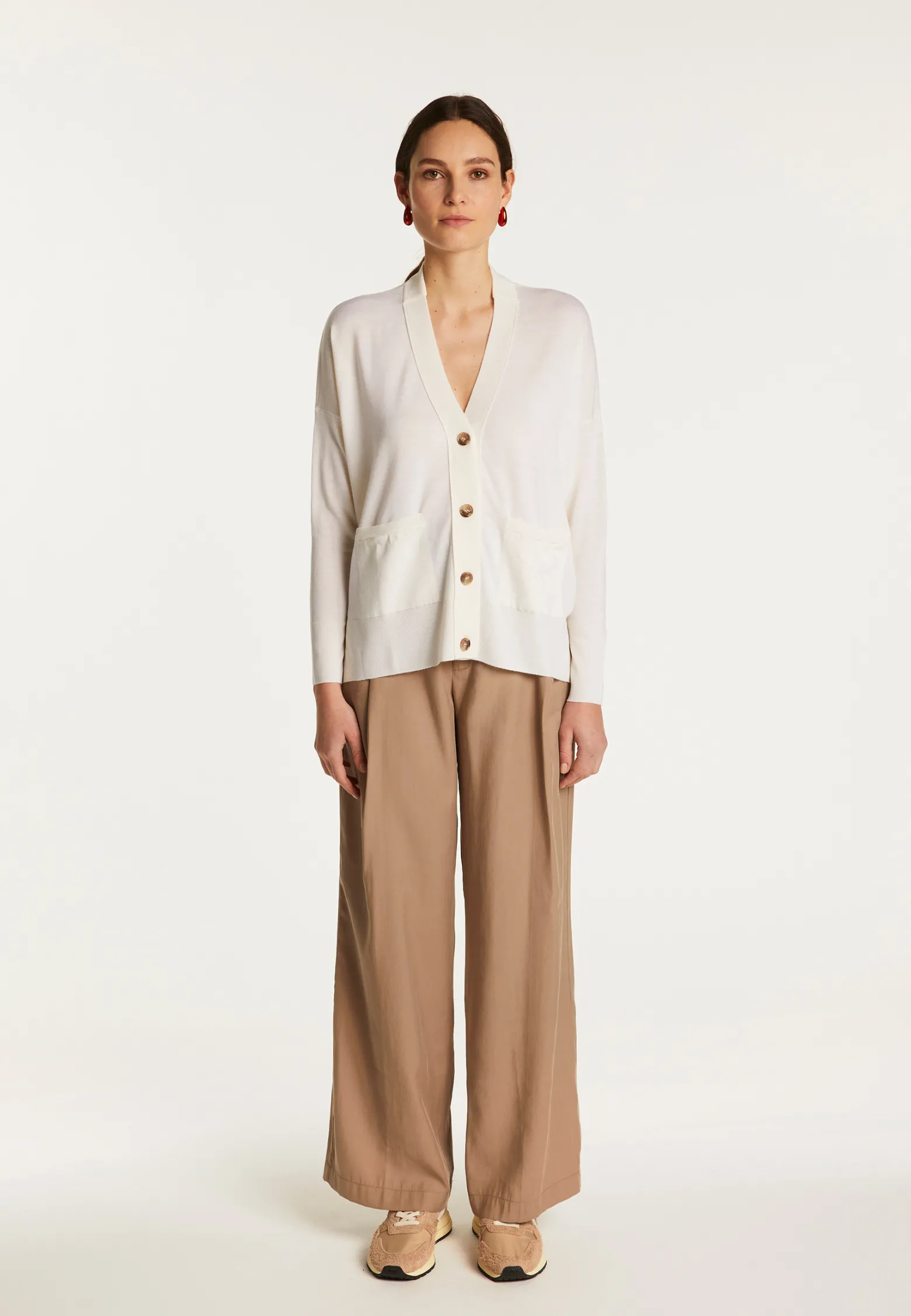 Montagut Merino wool cardigan - Ariella